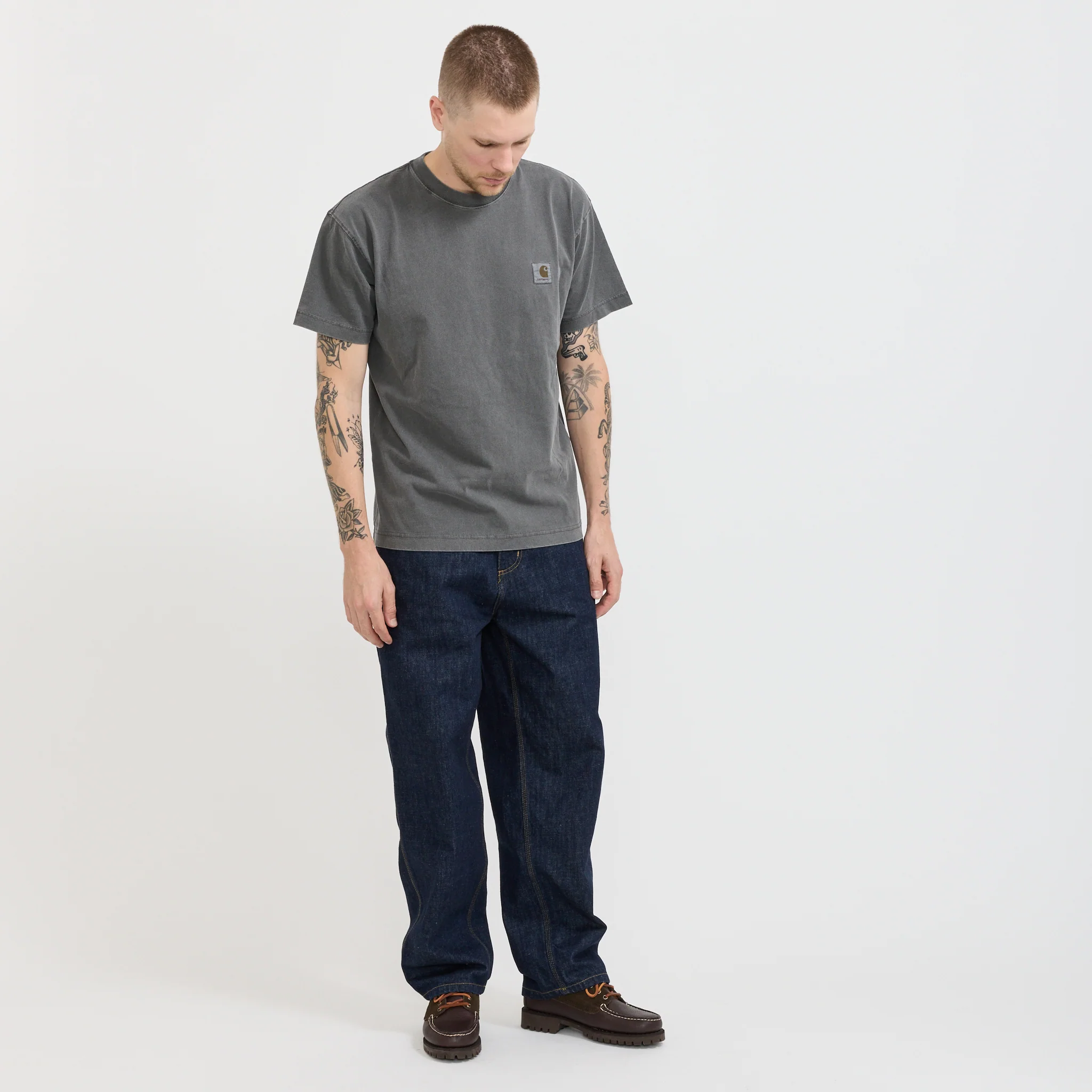 OG Single Knee Pant Blue Rinsed - Image 2