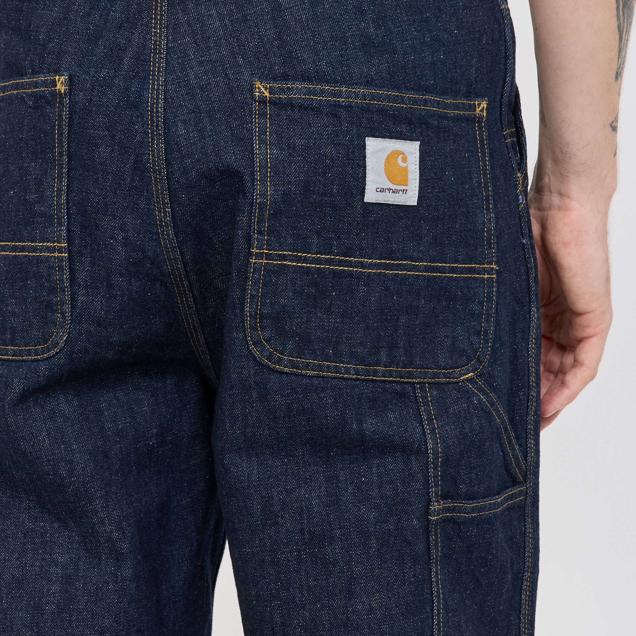 OG Single Knee Pant Blue Rinsed - Image 5