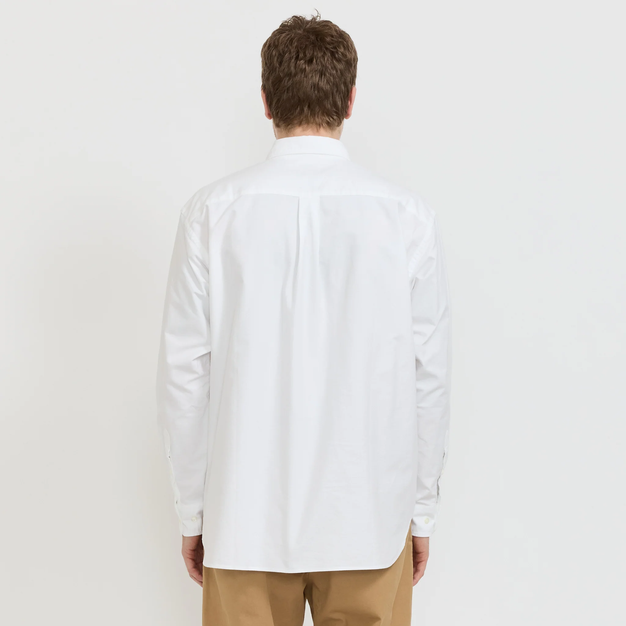 Ole Oversized GMD Oxford Shirt White - Image 5