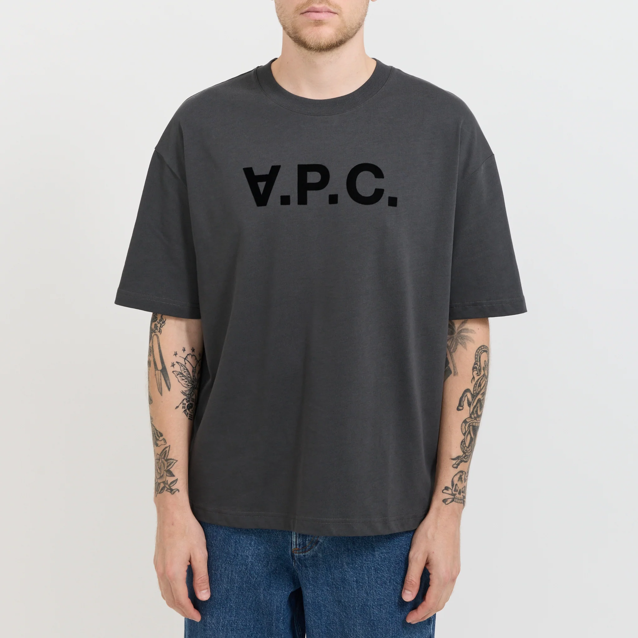 Oversized VPC T-Shirt Faded Black - Image 5