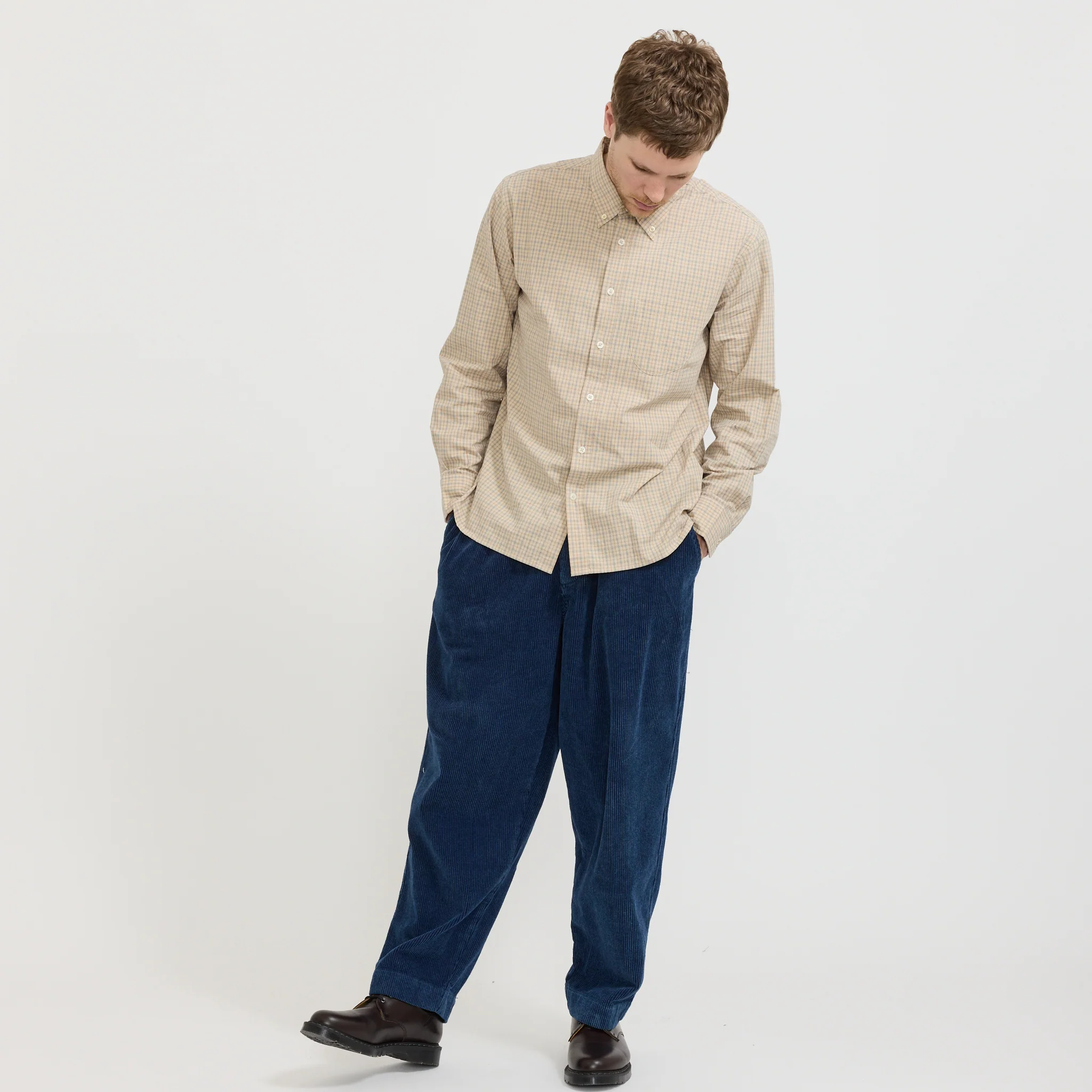 Oxford Pant Recycled Indigo Cord - Image 2