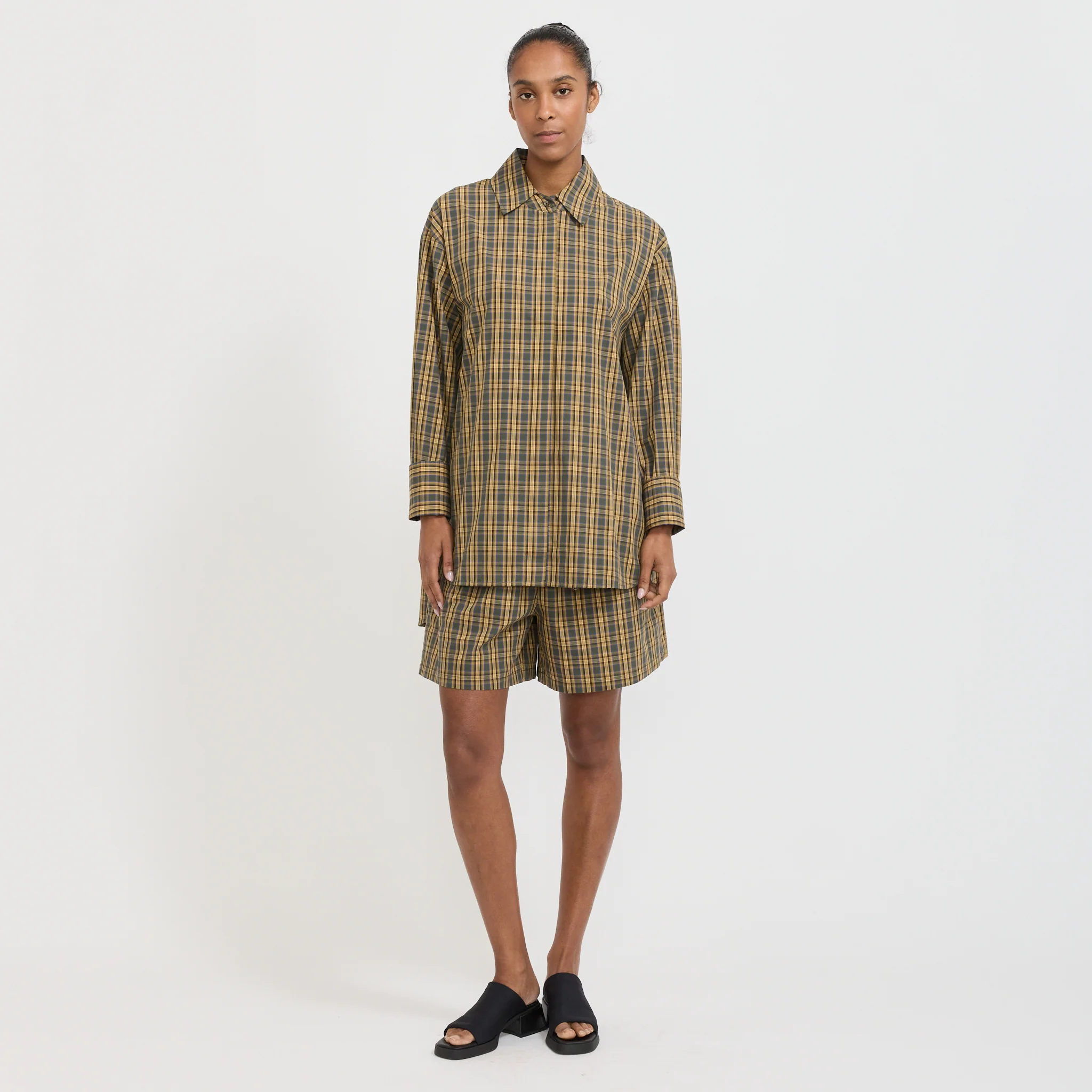 Pascale Shirt Brown - Image 2