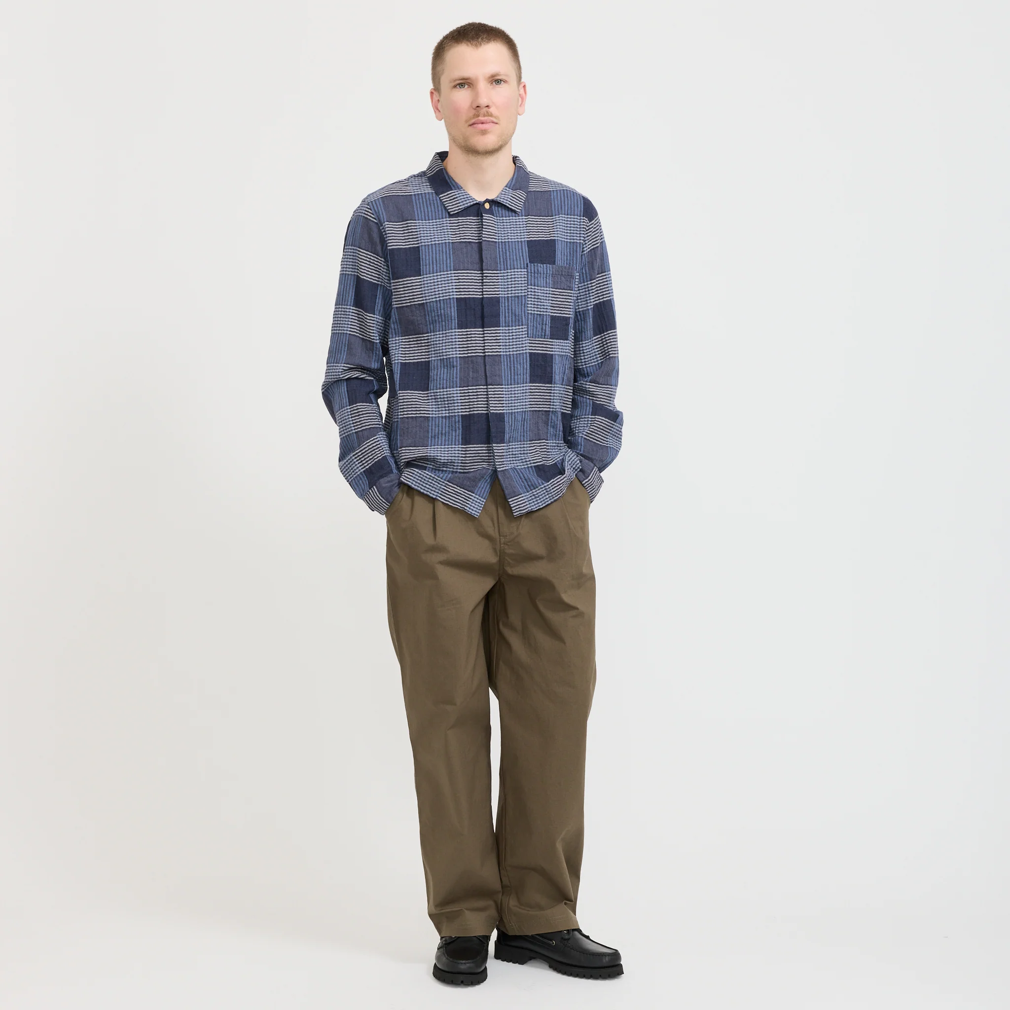 Patch Shirt Blue Multicheck - Image 2