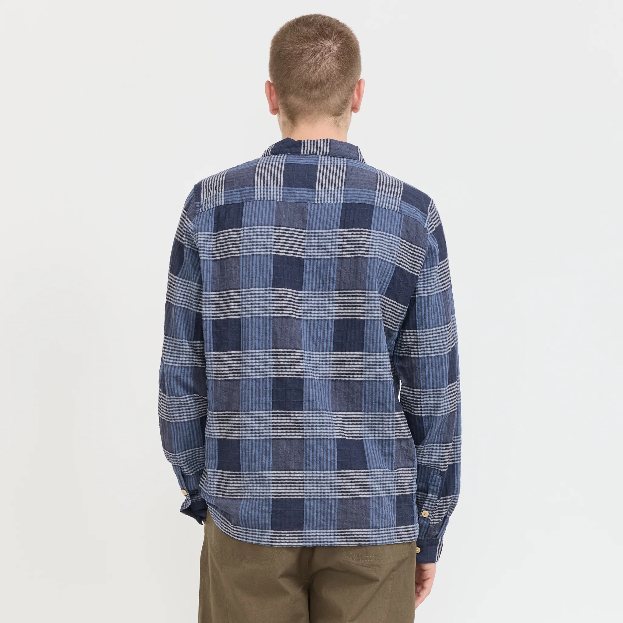 Patch Shirt Blue Multicheck - Image 4
