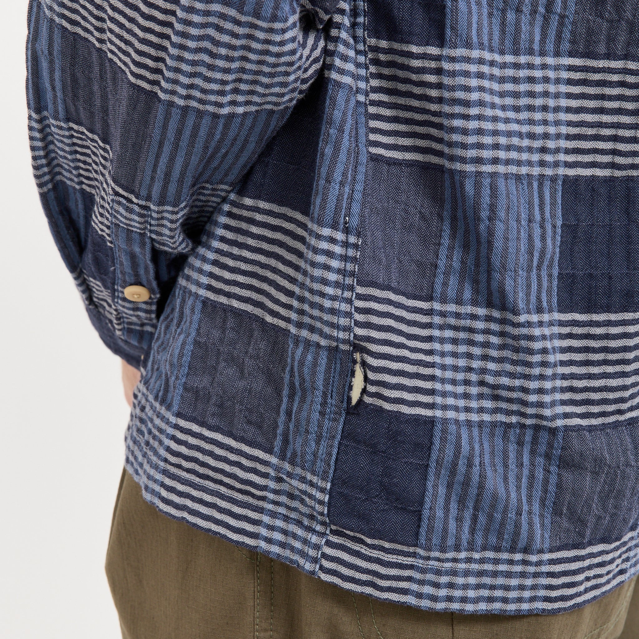 Patch Shirt Blue Multicheck - Image 6