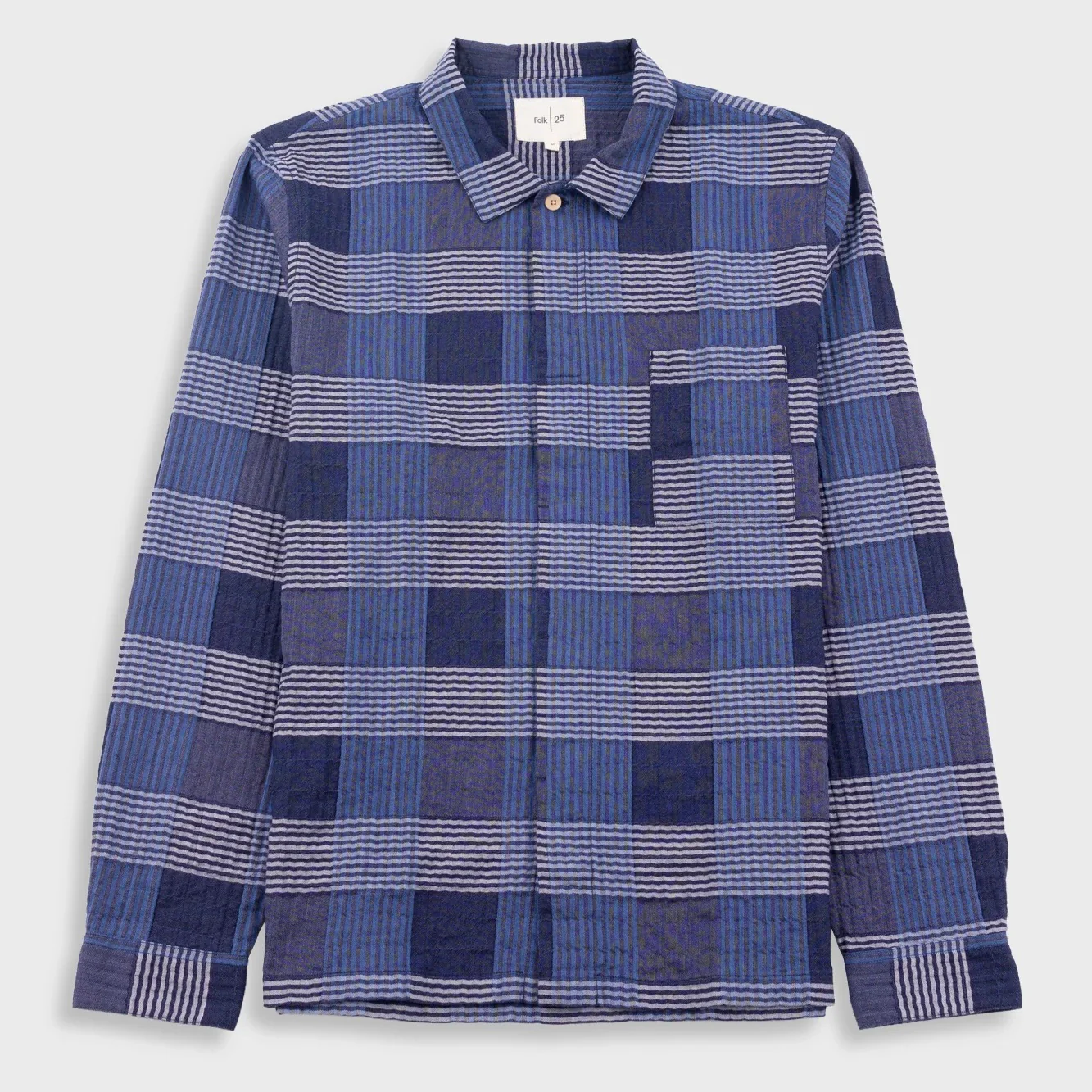 Patch Shirt Blue Multicheck - Image 8