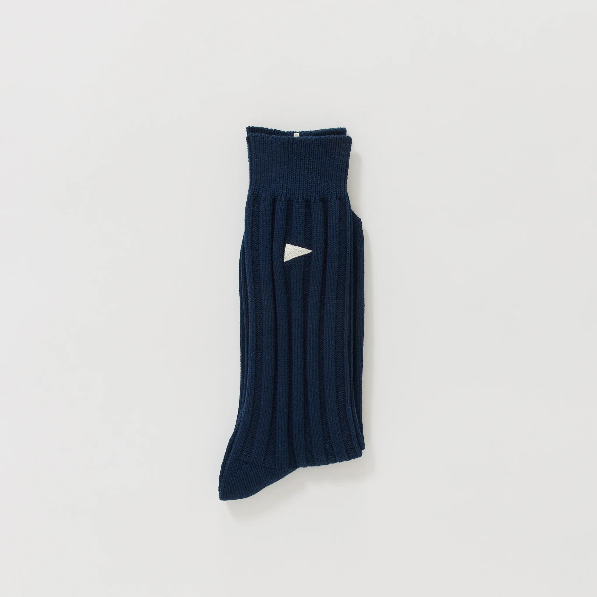 Pennant Crew Socks Navy - Image 2