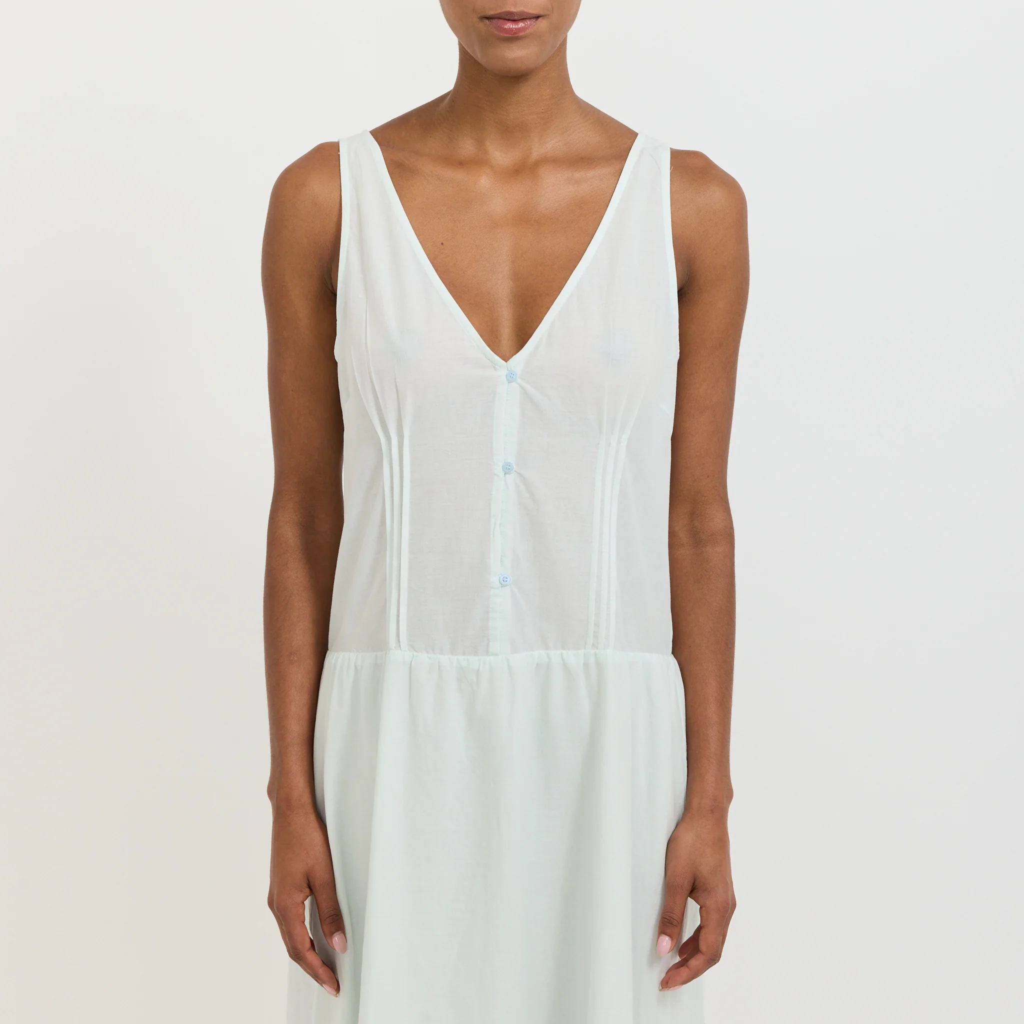 Pintuck Dress Mint - Image 4