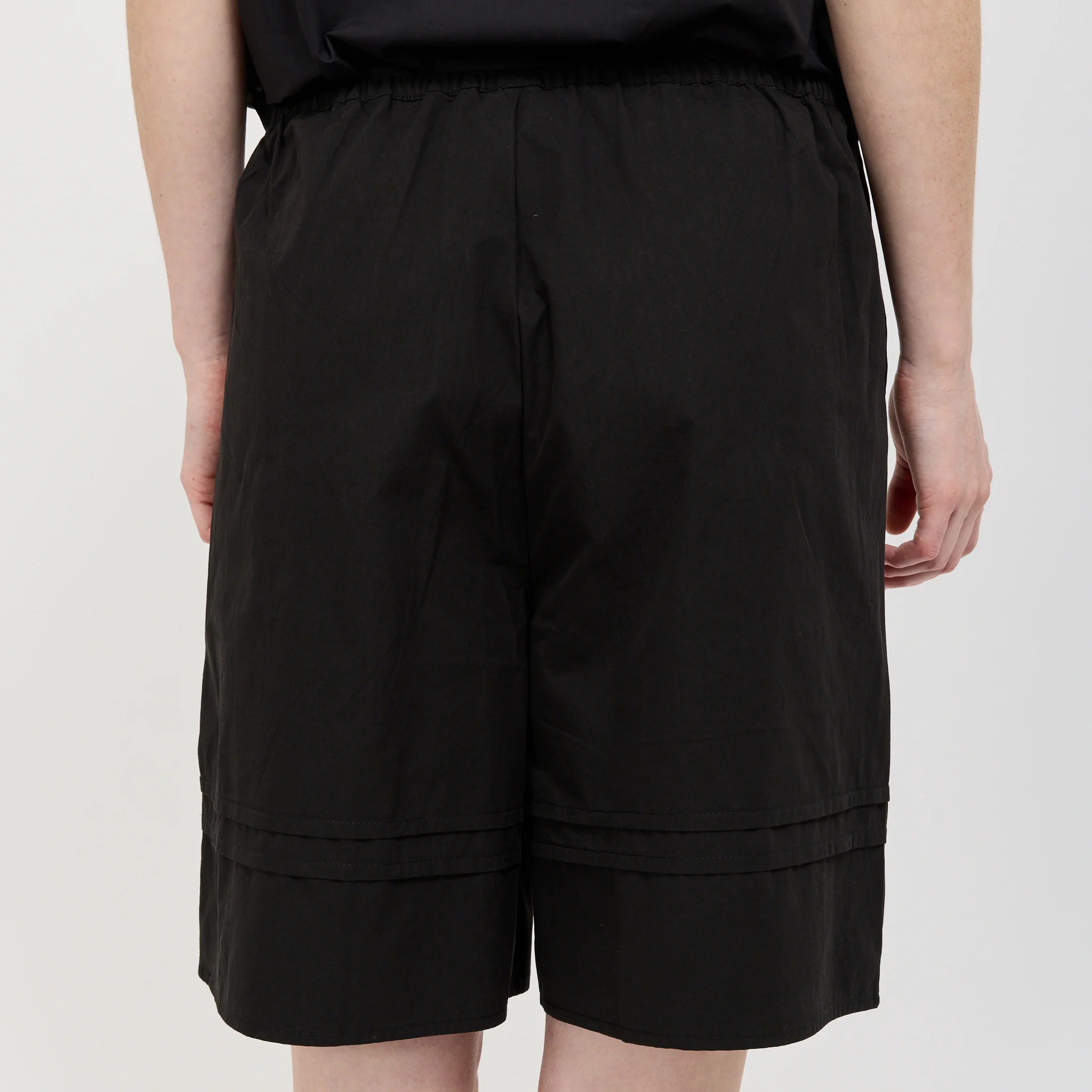 Pintuck Short Black - Image 6