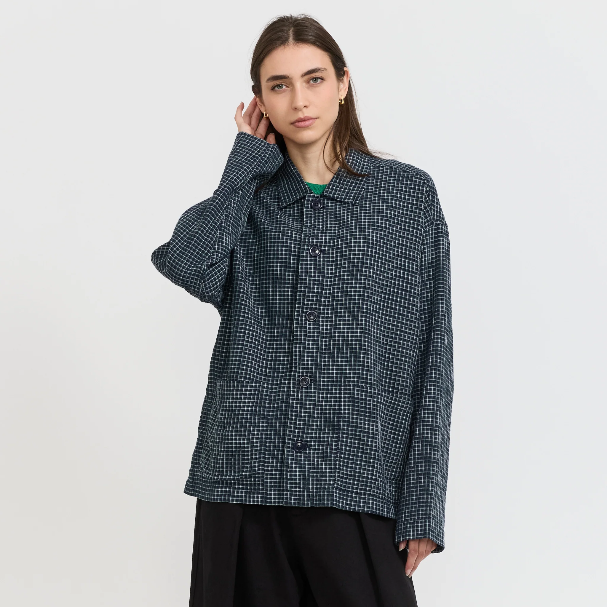 PJ Shirt Navy Womens