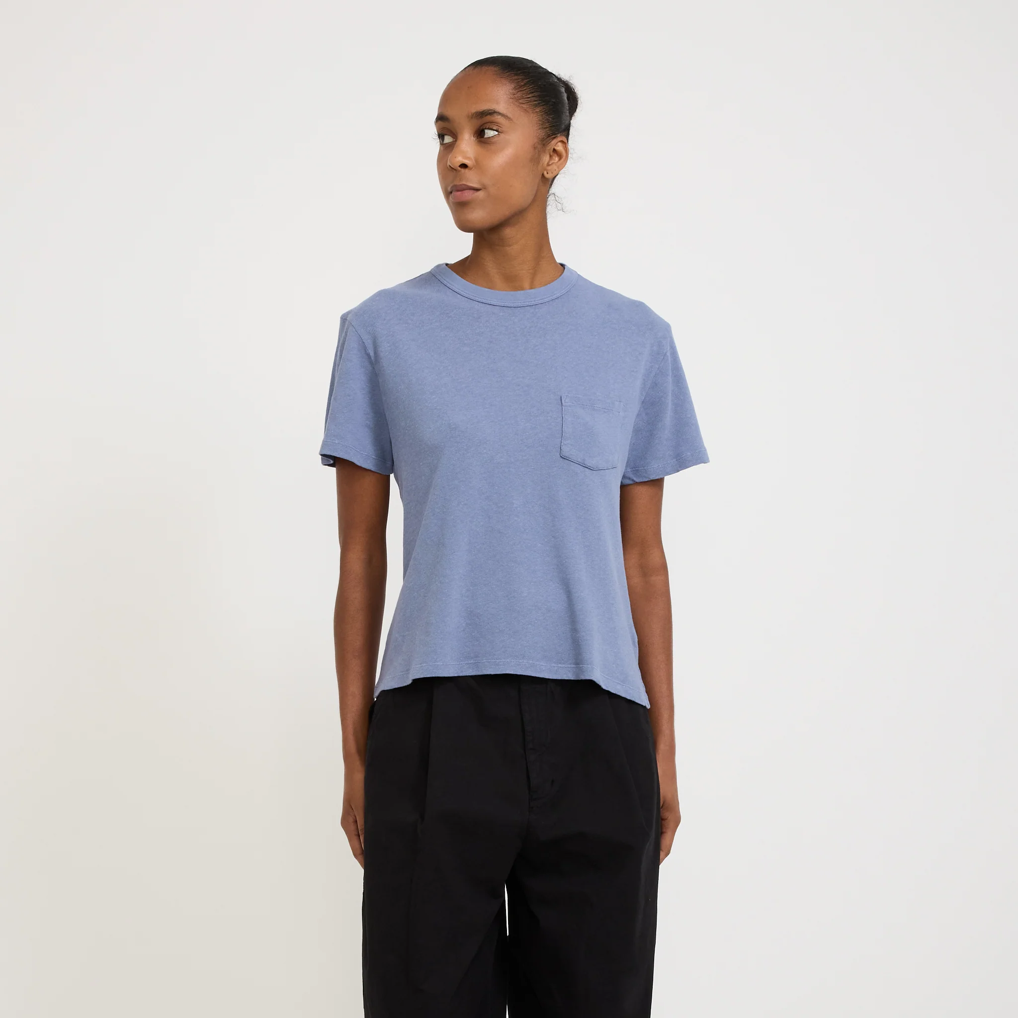 Pocket Tee Riviera Blue