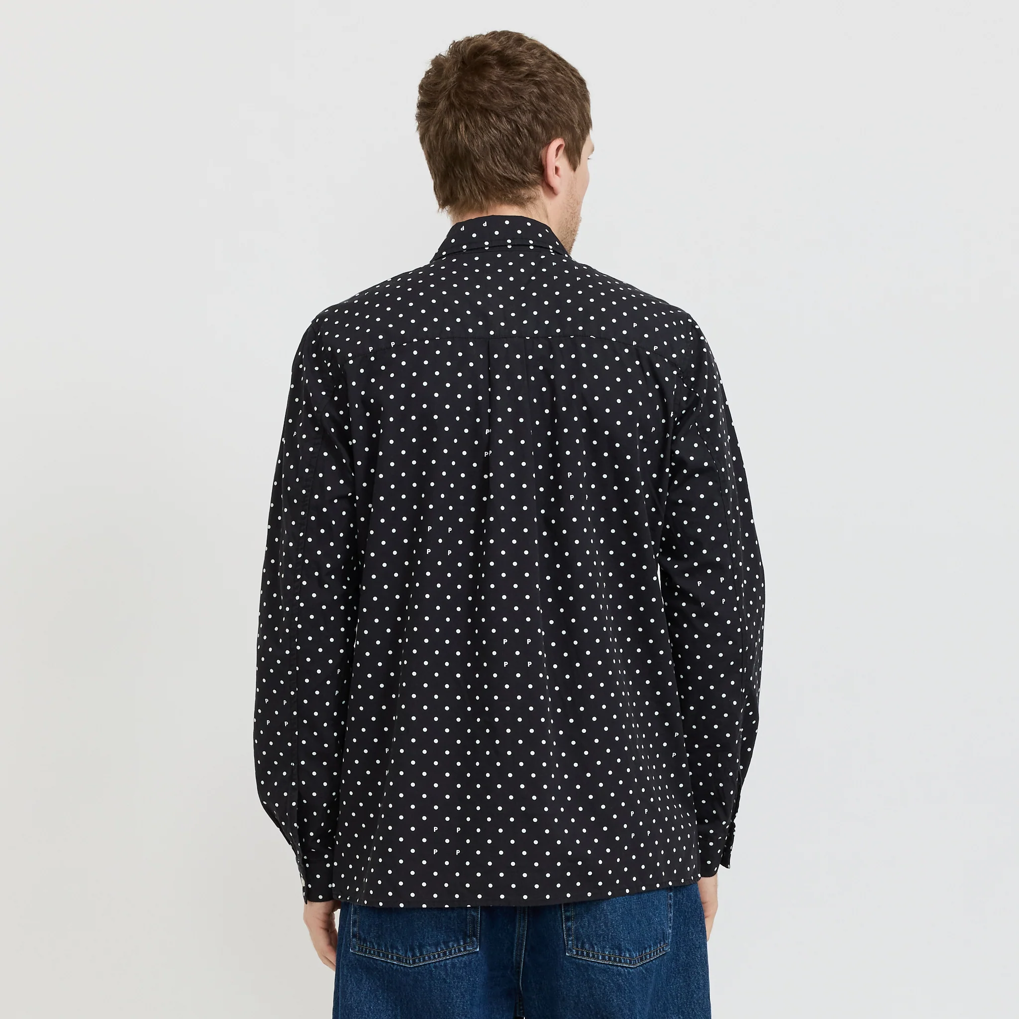 Polkadot Shirt Black/White - Image 5