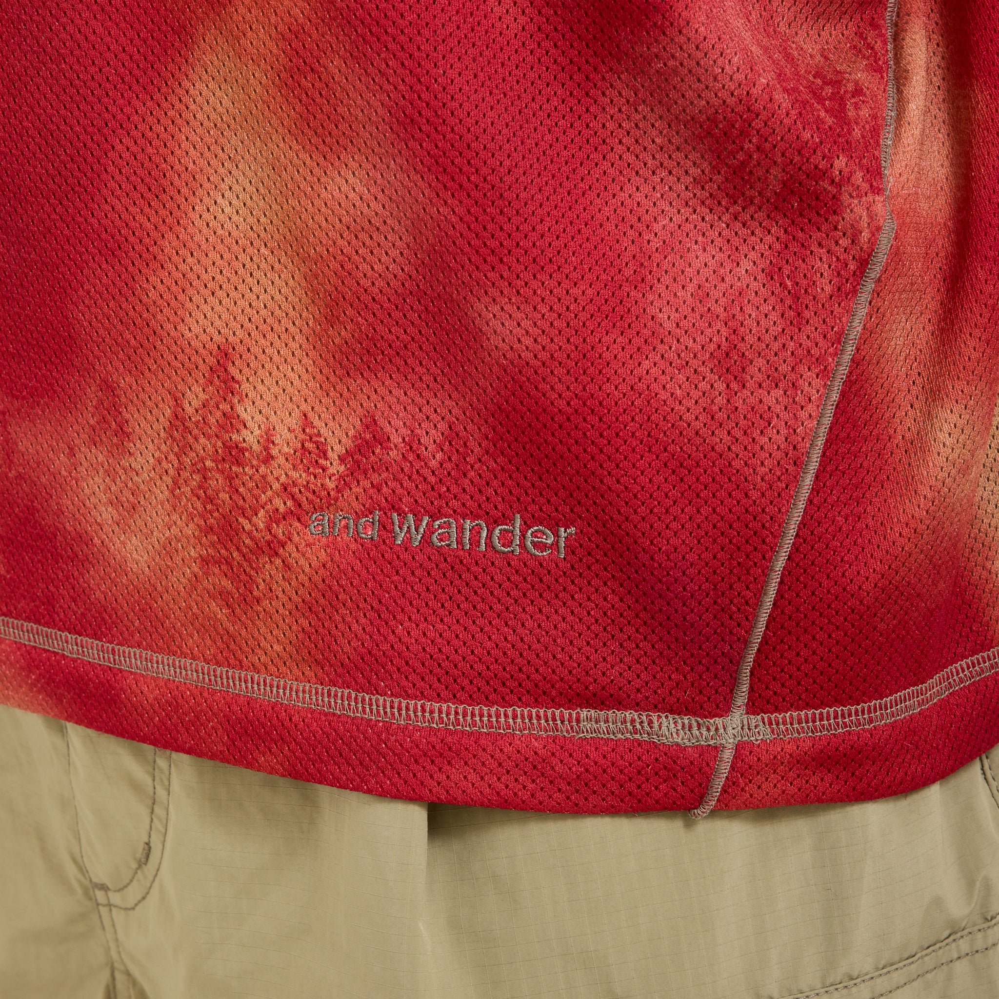 Printed Octa Pullover Red - Image 5