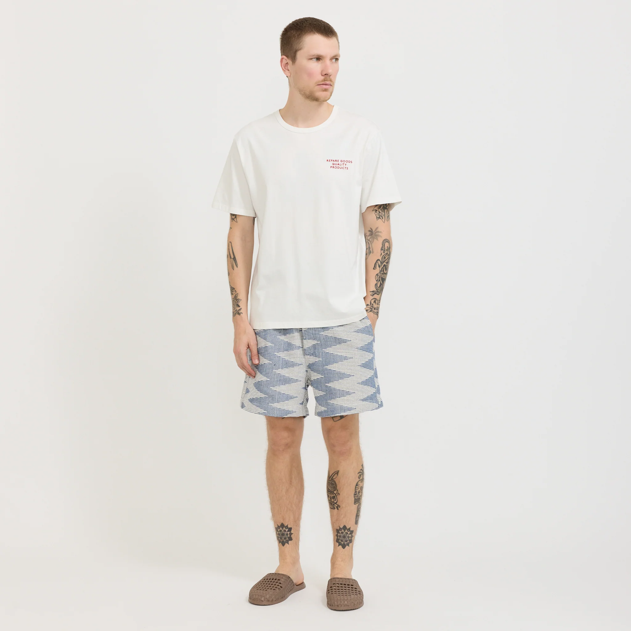 Printed Tee White - Image 2