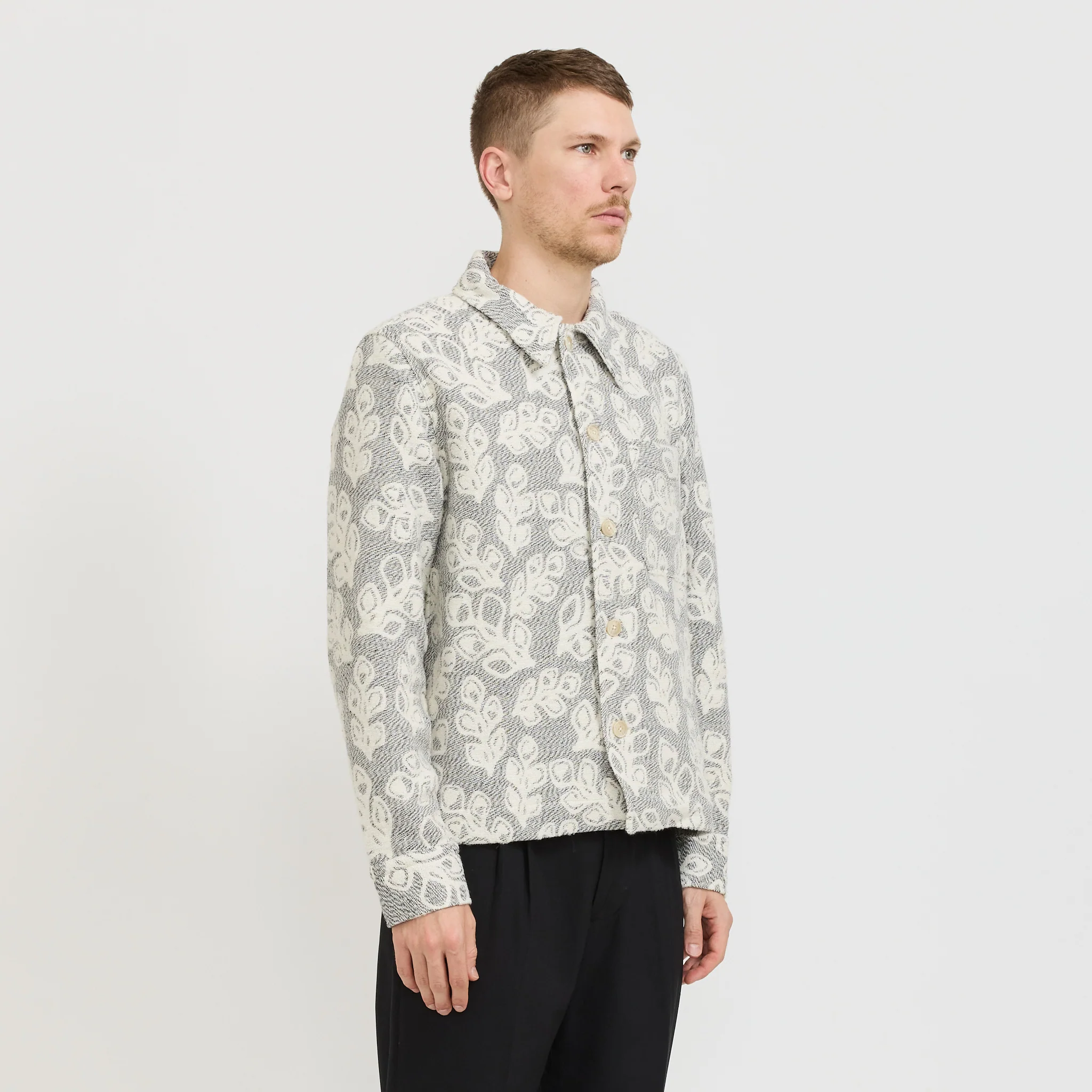 Rahim Jacket 5247 Black Melange - Image 3