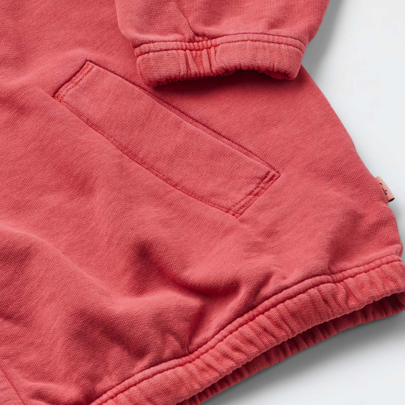 Ranger Zip Sweat Jacket Red - Image 8