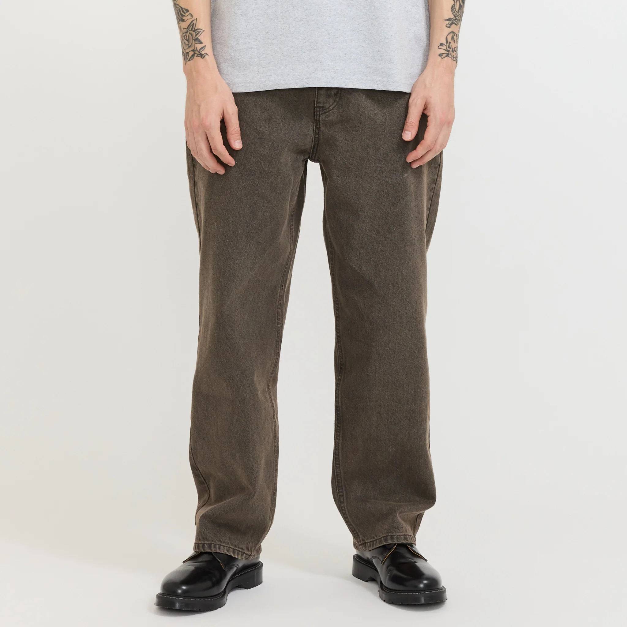 Relaxed Jeans Brown