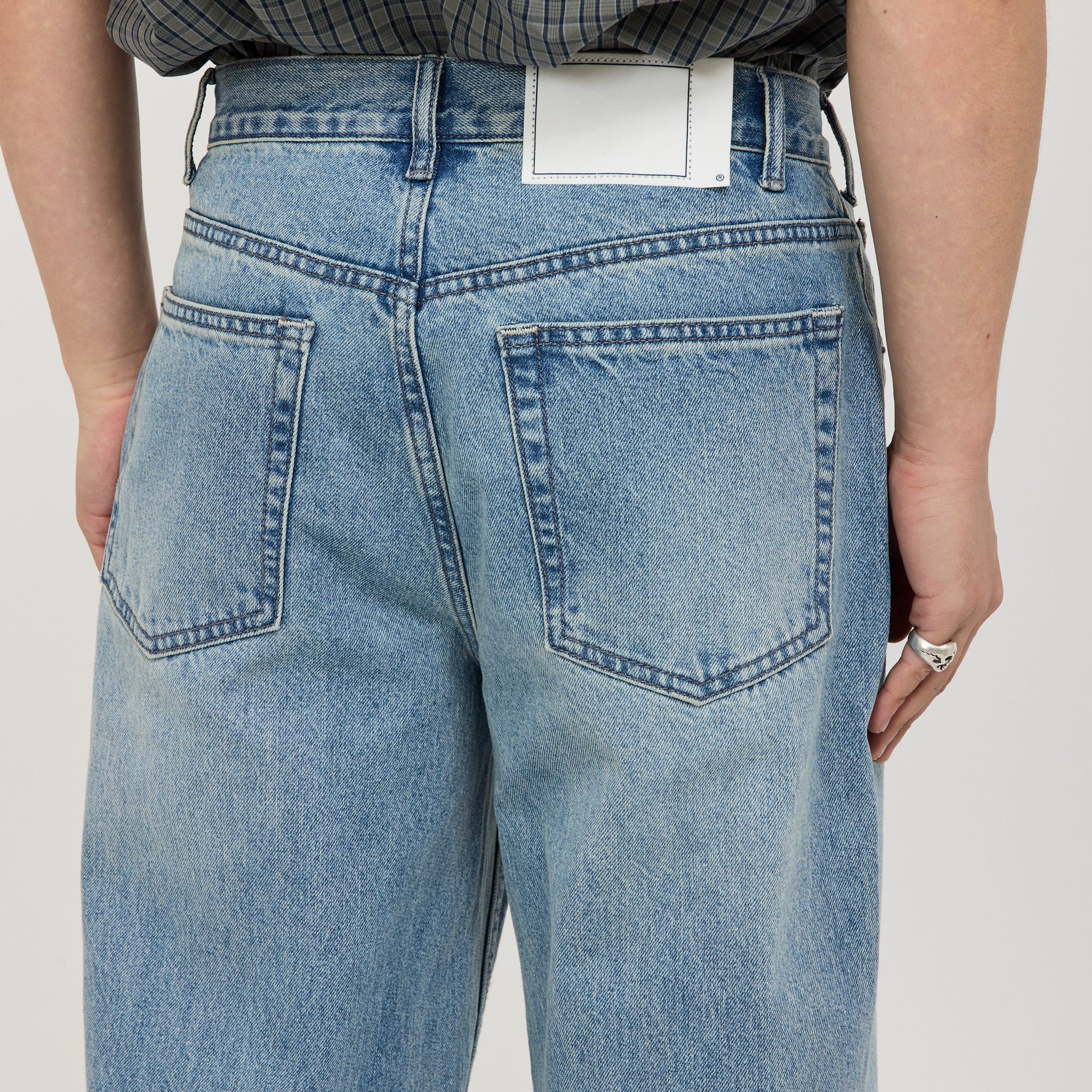 Relaxed Jeans Washed Blue - Image 6