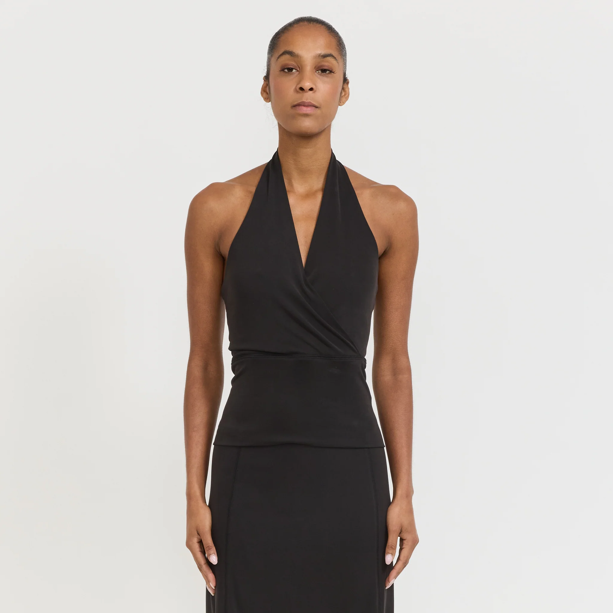 Resonance Halterneck Black