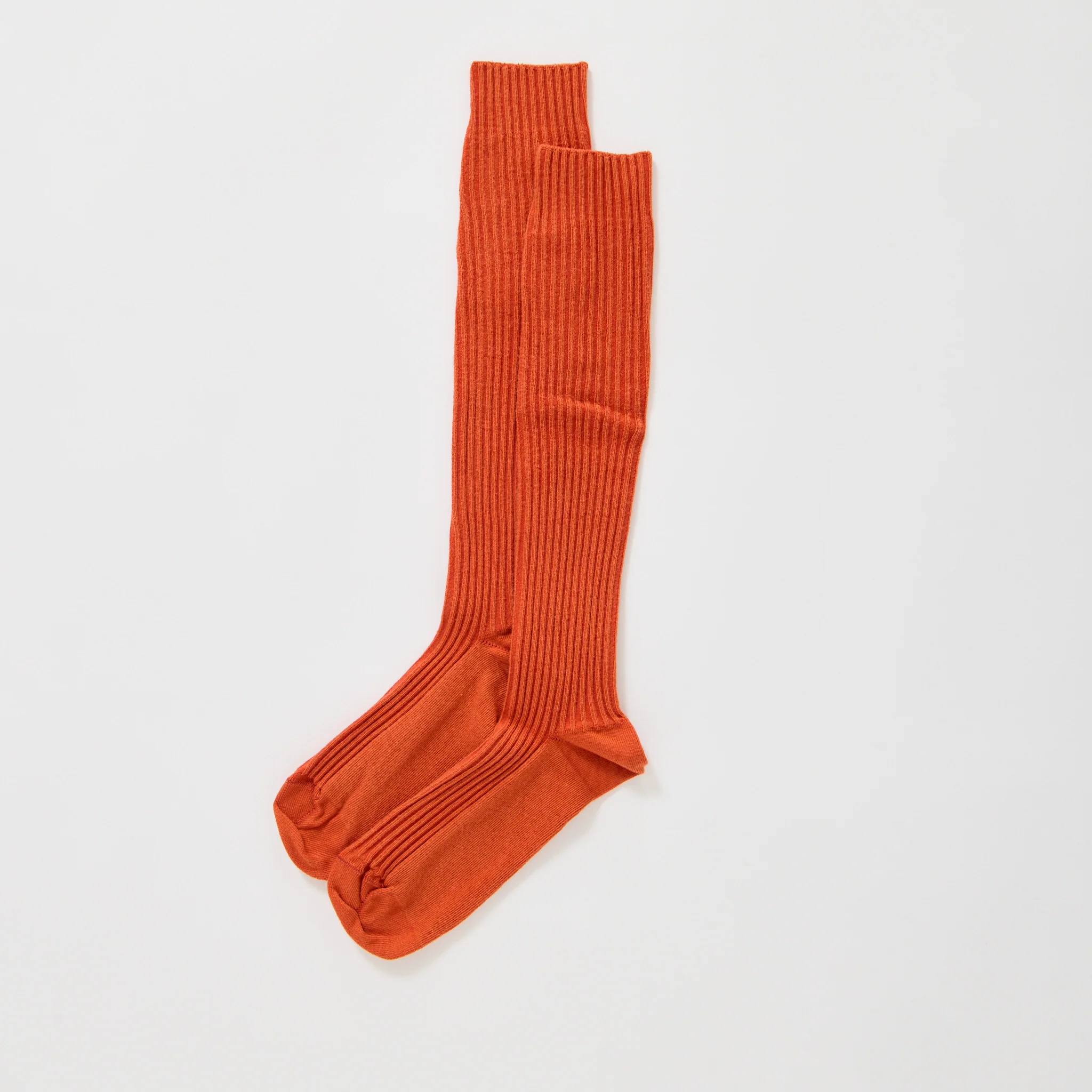 Rib Knee Socks Scopa Red