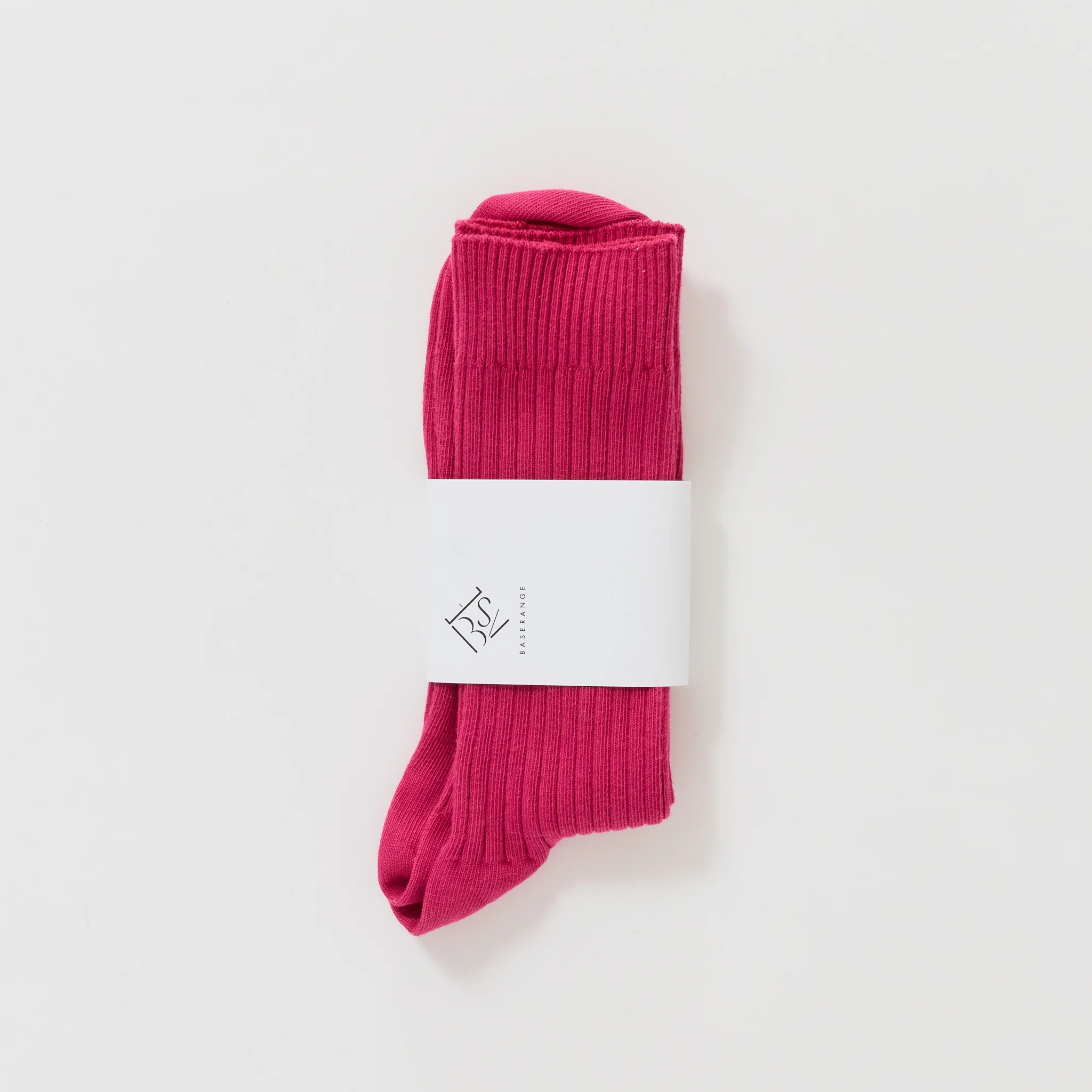 Rib Overankle Socks Ovid Pink - Image 2