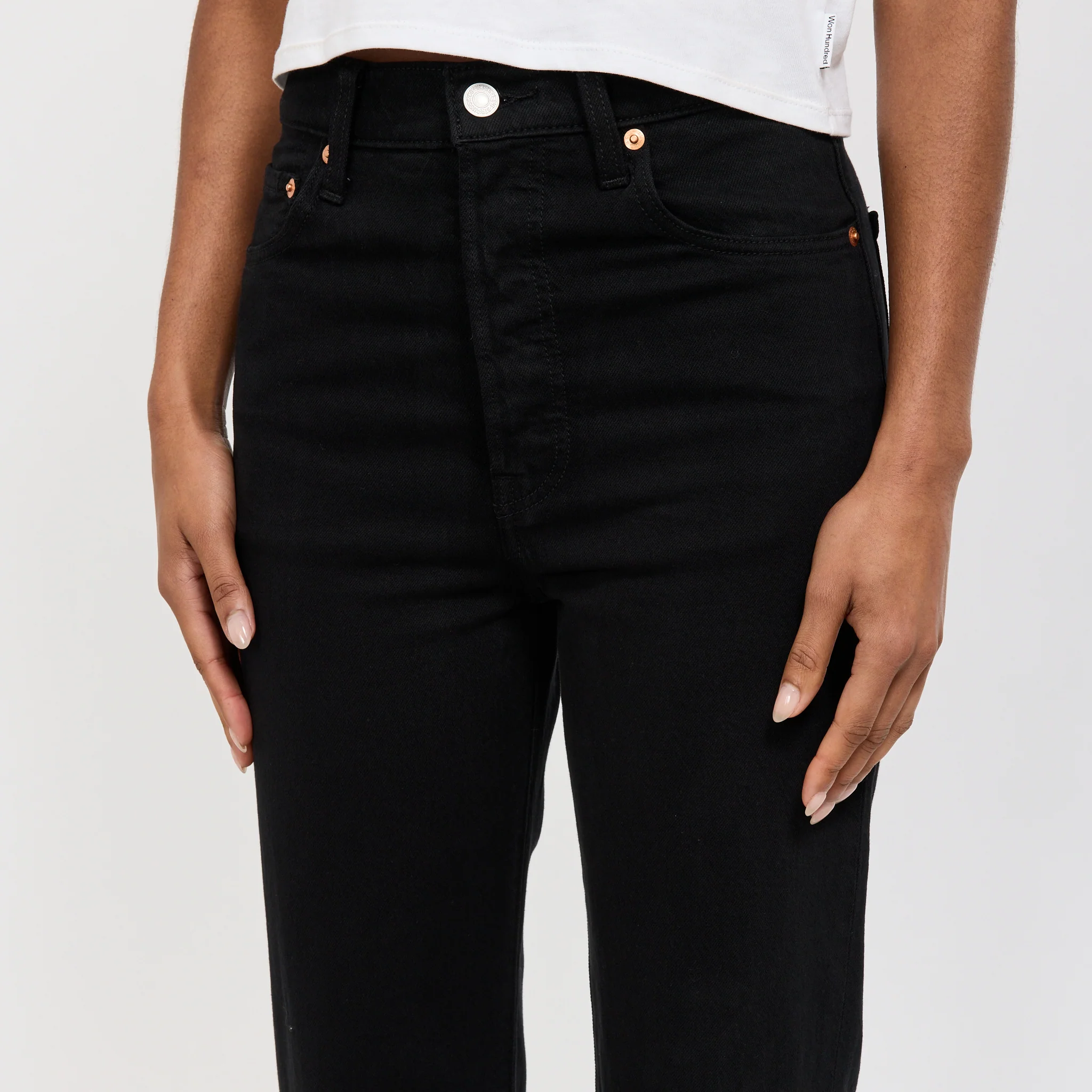 Ribcage Straight Ankle Black Sprout - Image 5