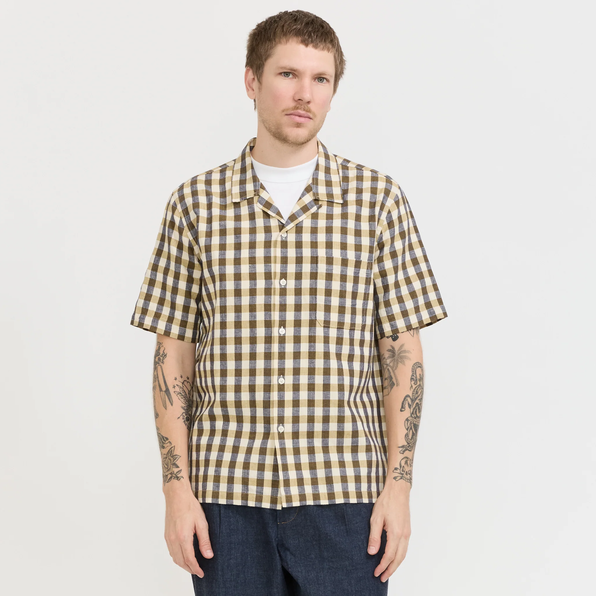 Road Shirt Aberdeen Lincot Olive