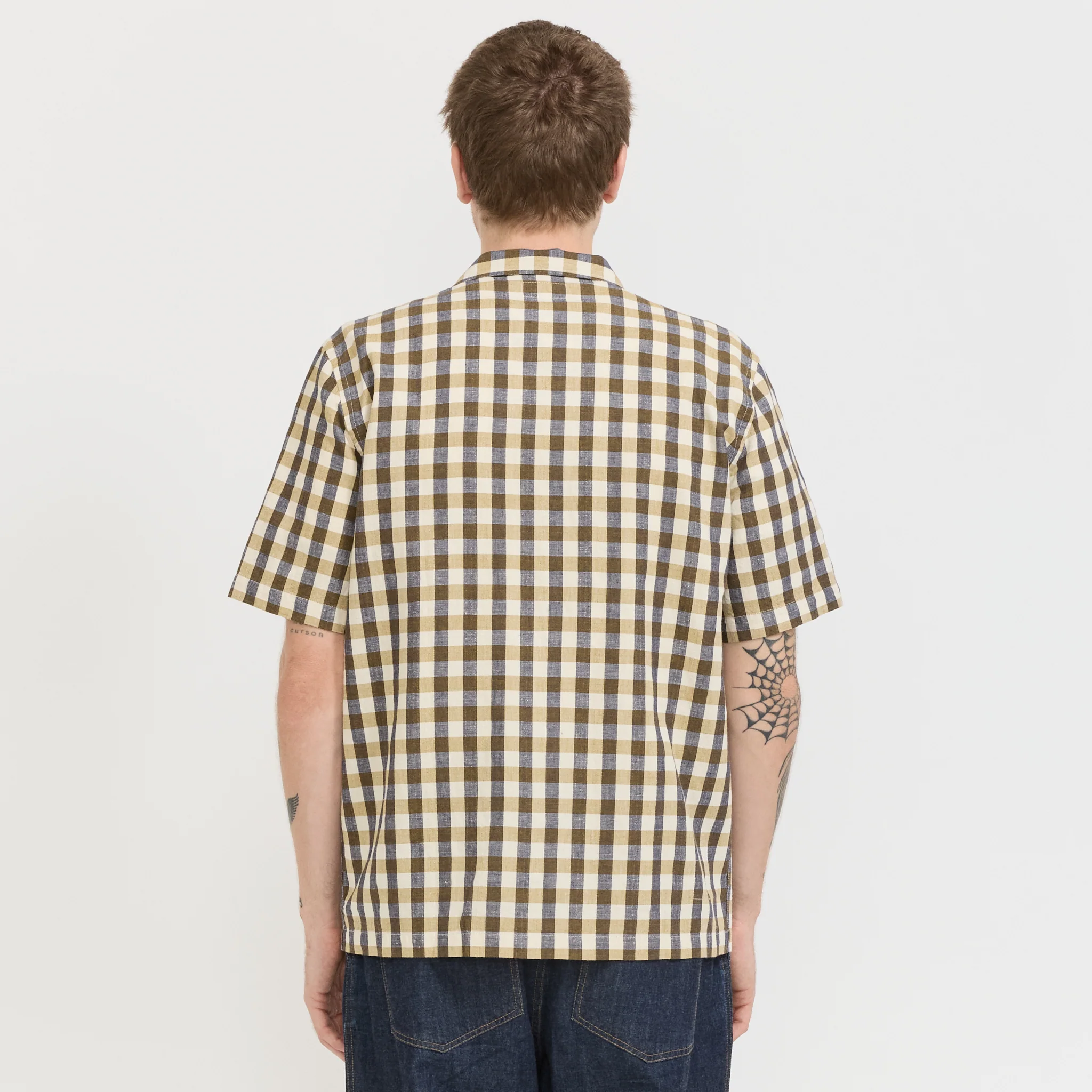 Road Shirt Aberdeen Lincot Olive - Image 4