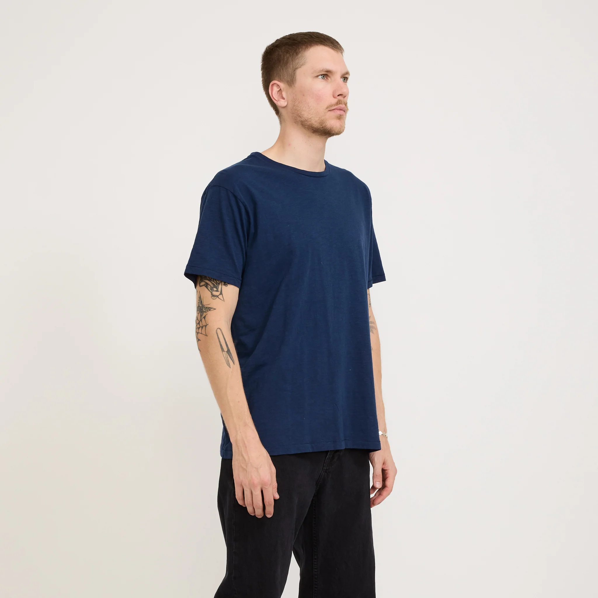 Roffe T-Shirt French Blue - Image 3