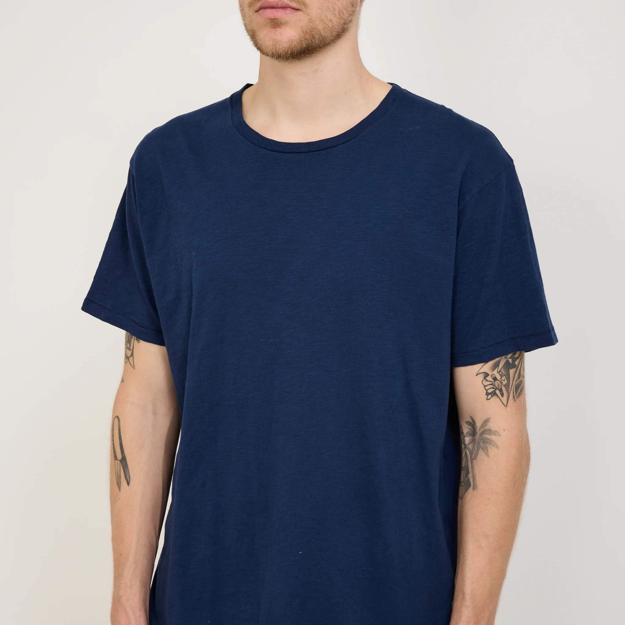 Roffe T-Shirt French Blue - Image 5