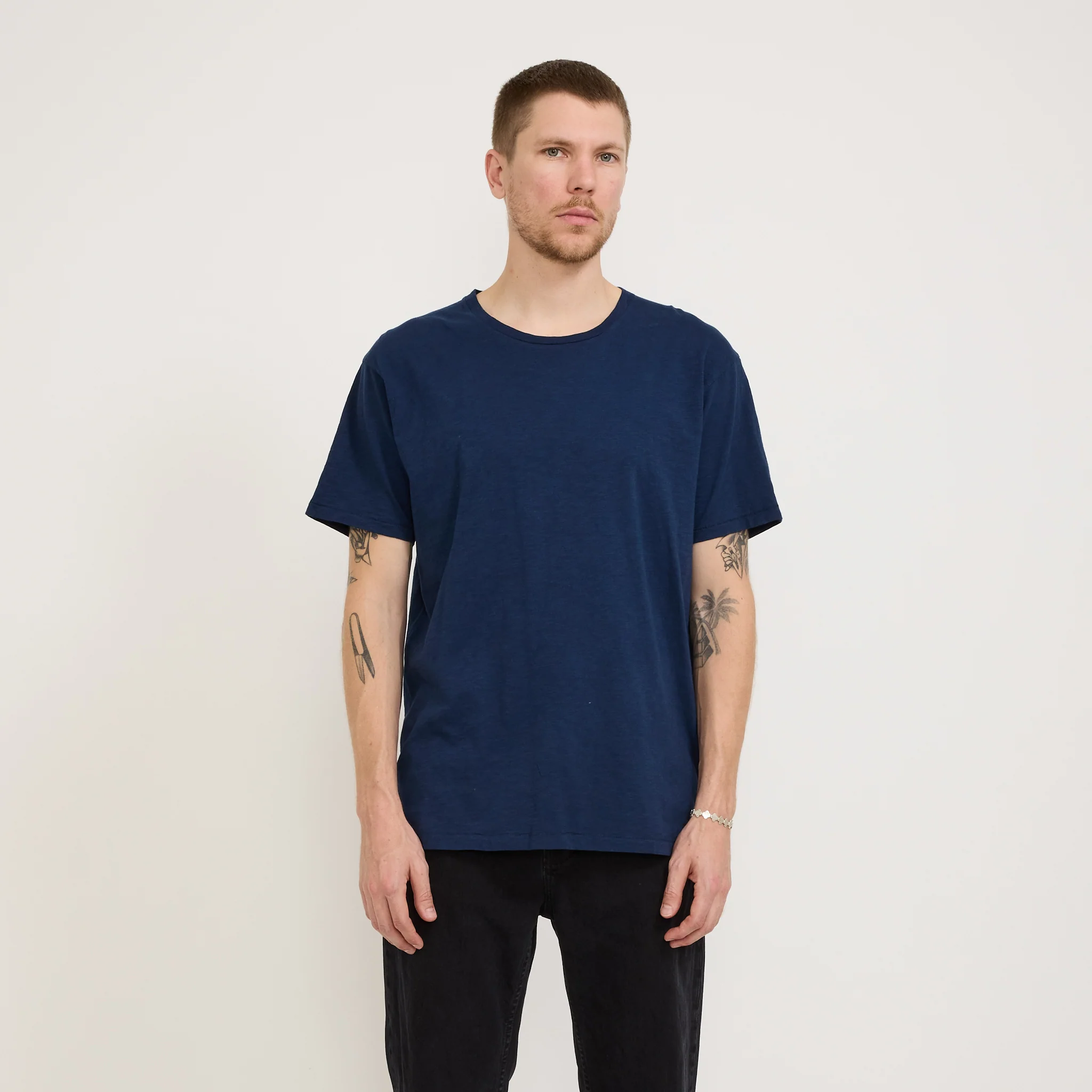 Roffe T-Shirt French Blue - Image 6