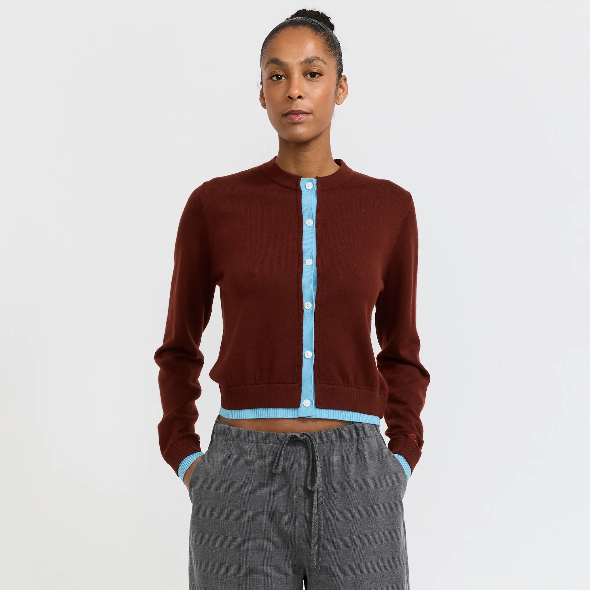 Roy Cardigan Brown