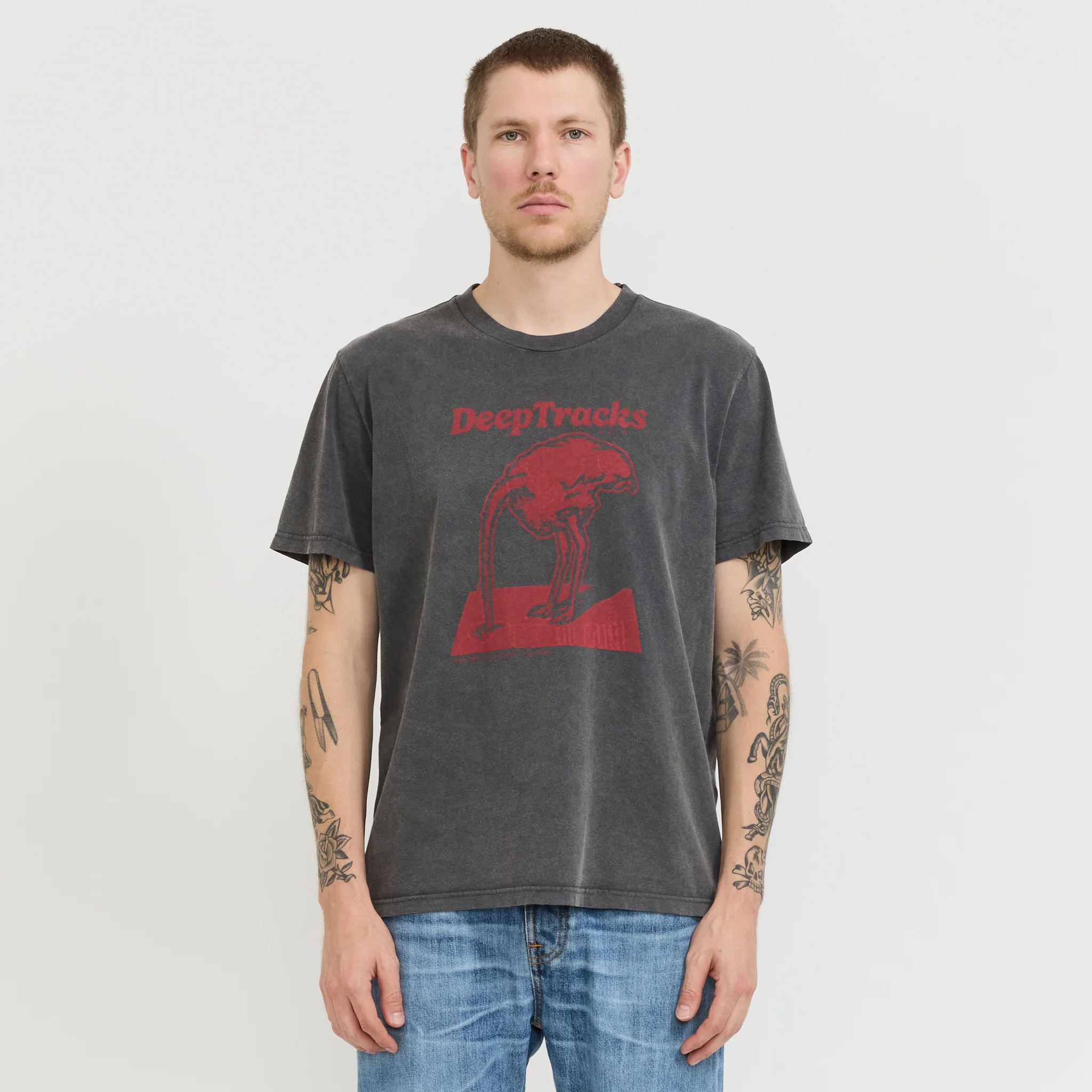 Roy Deep Tracks T-Shirt Antracite