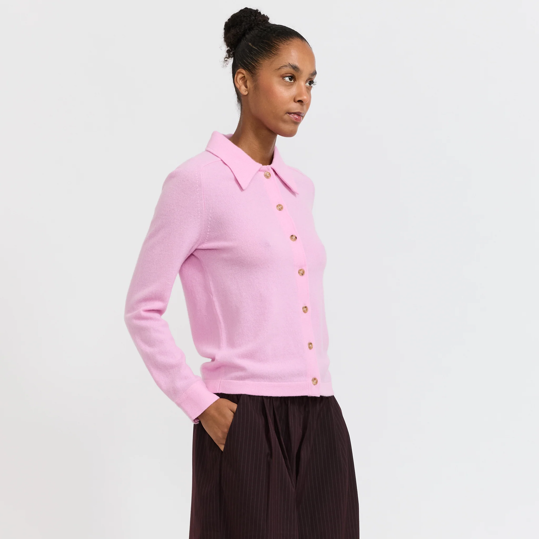 Rumi Cardigan Pink - Image 3
