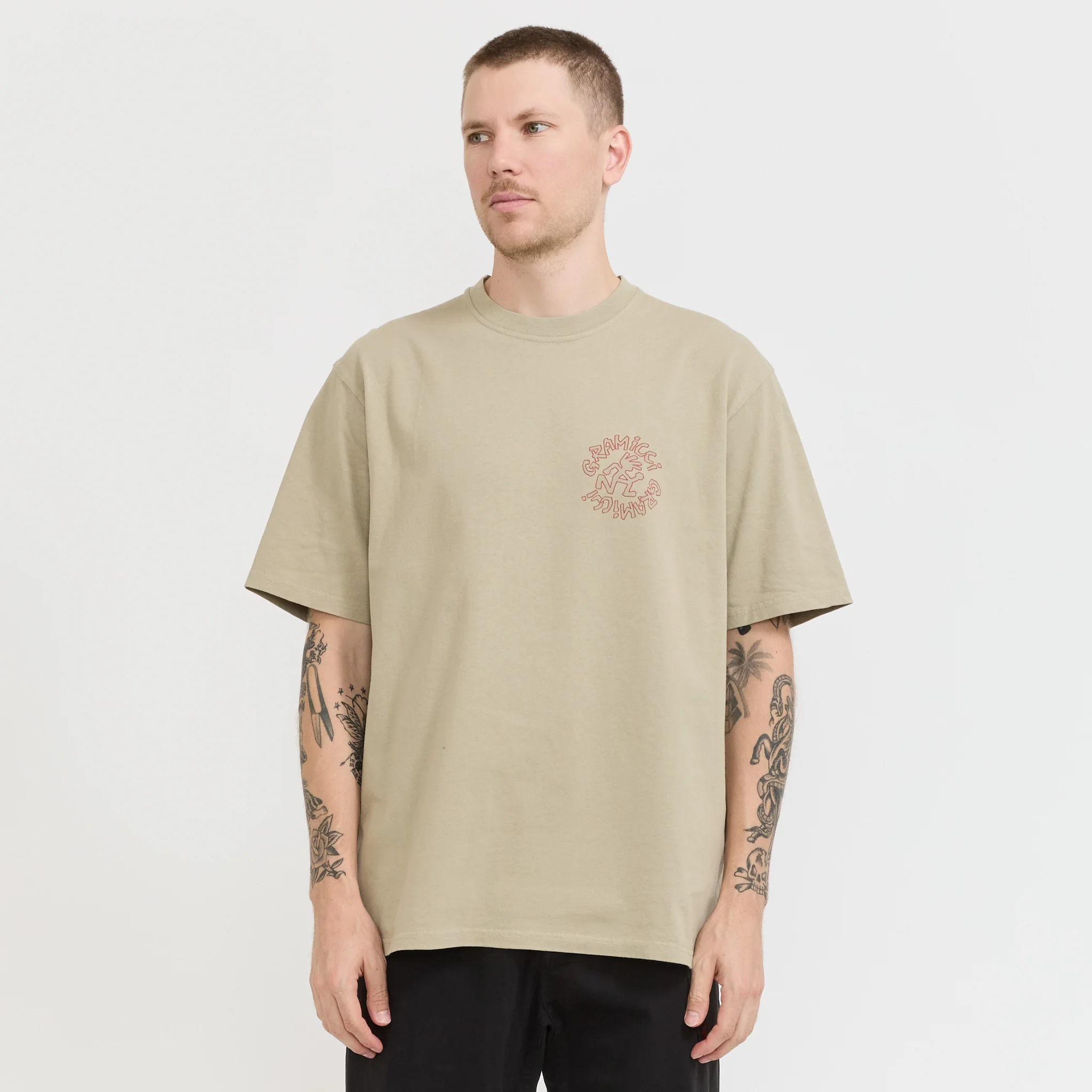 Running Man Tee Teal