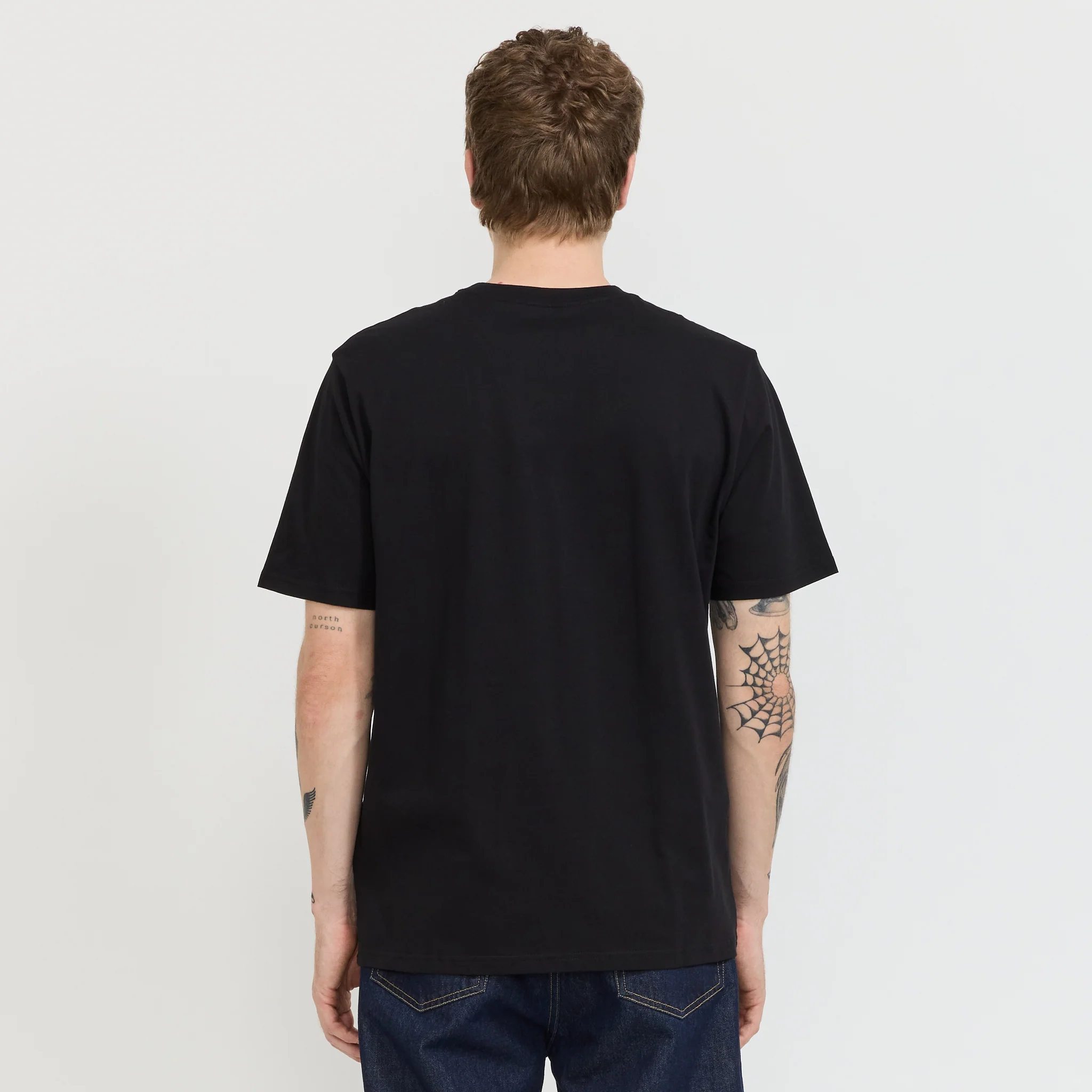 S/S Base T-Shirt Black/White - Image 4