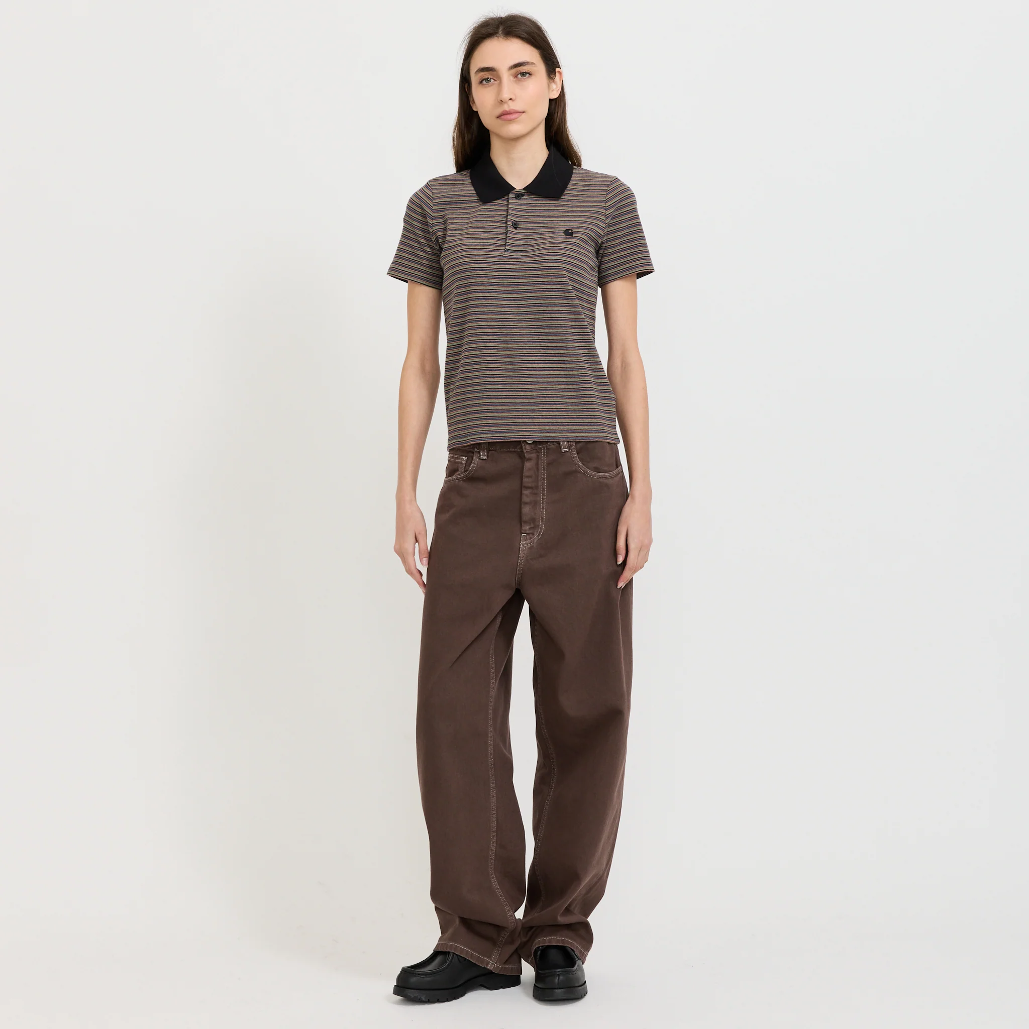 S/S Dion Polo Dion Stripe Lily - Image 2