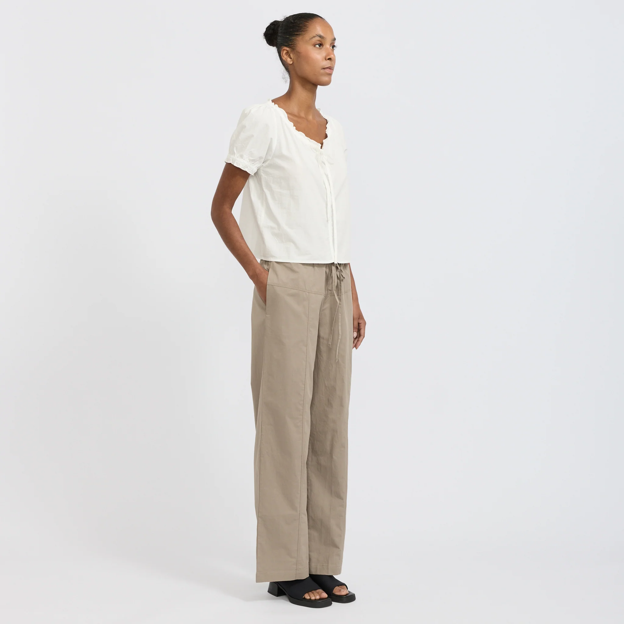 Seam Pant Light Khaki - Image 2