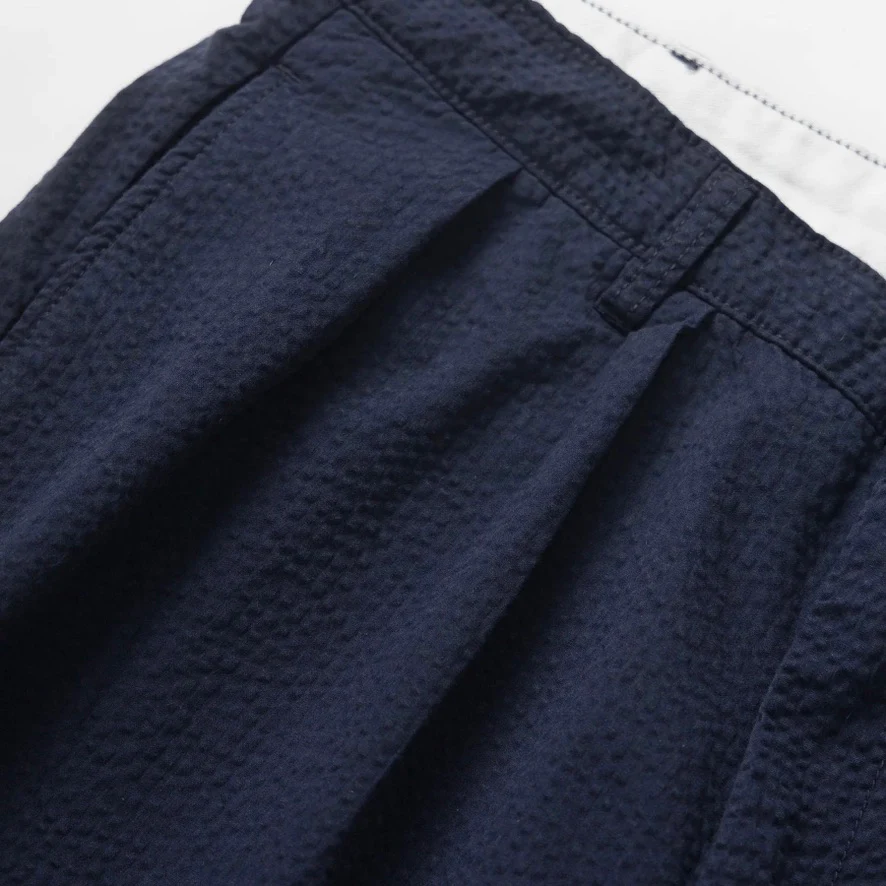 Seersucker Part Timer Pants Dark Navy - Image 2