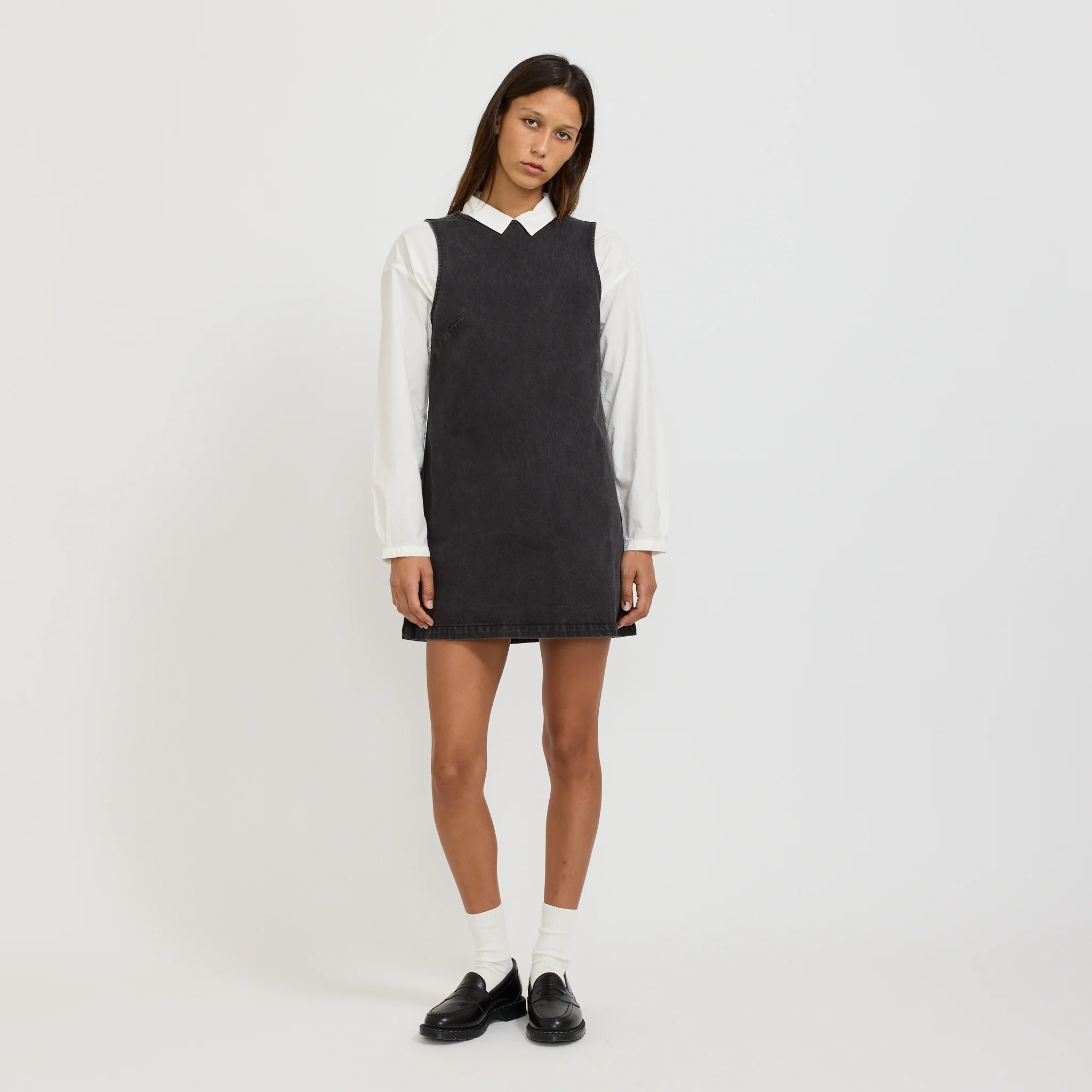 Shift Dress Stone Black