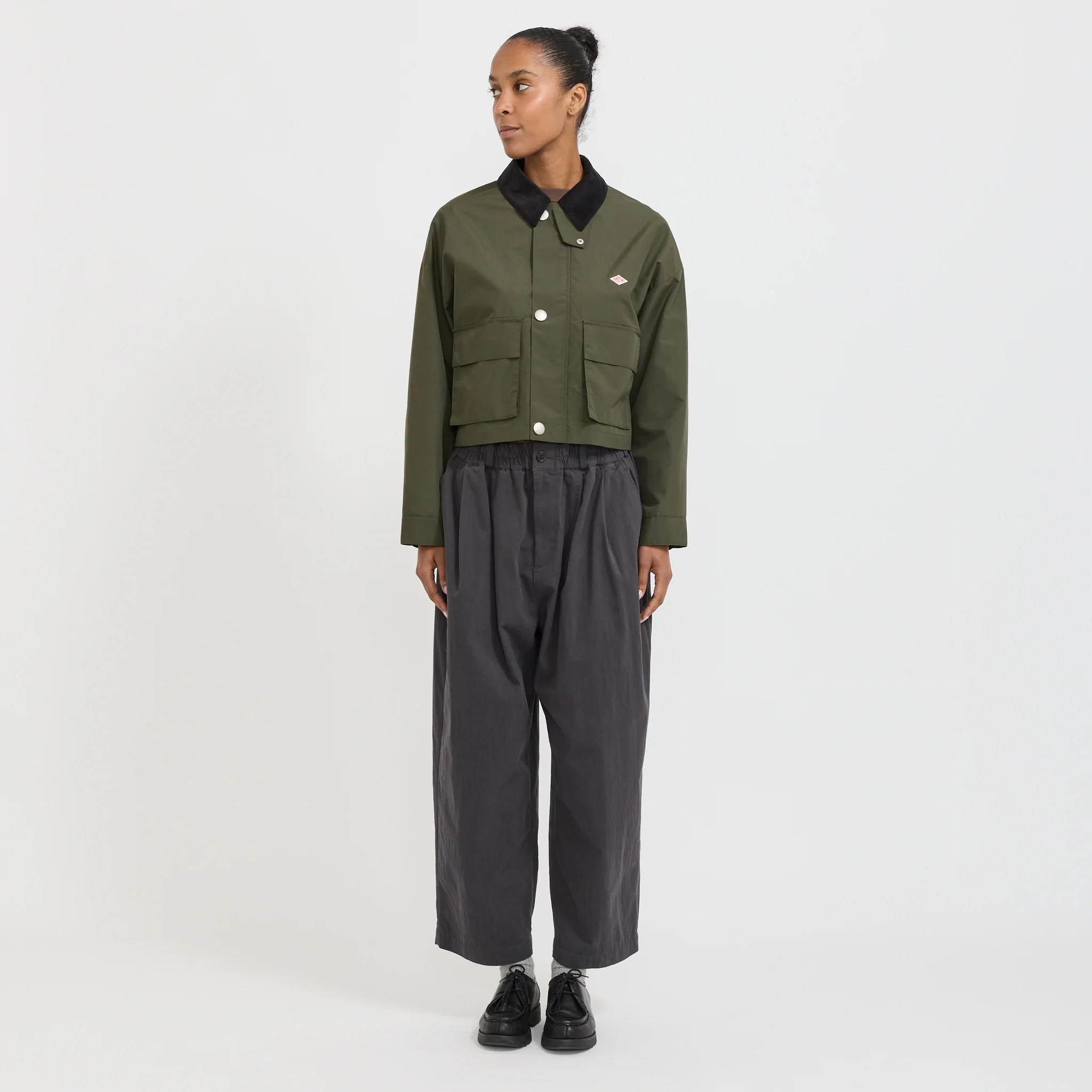 Short Jacket Olive - Image 2