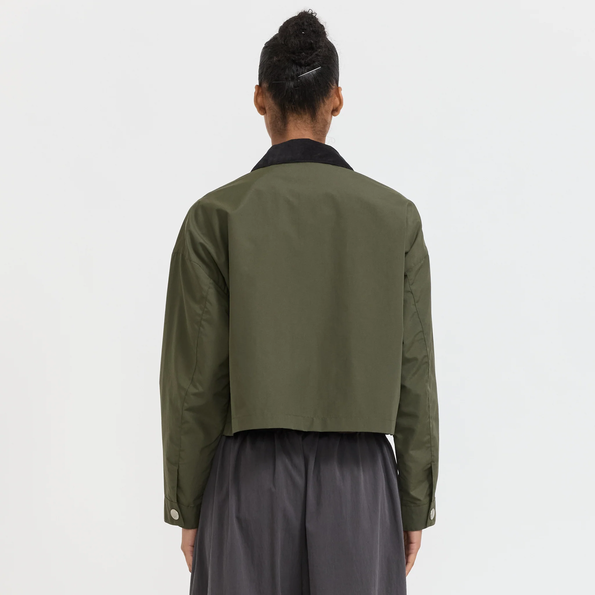 Short Jacket Olive - Image 4