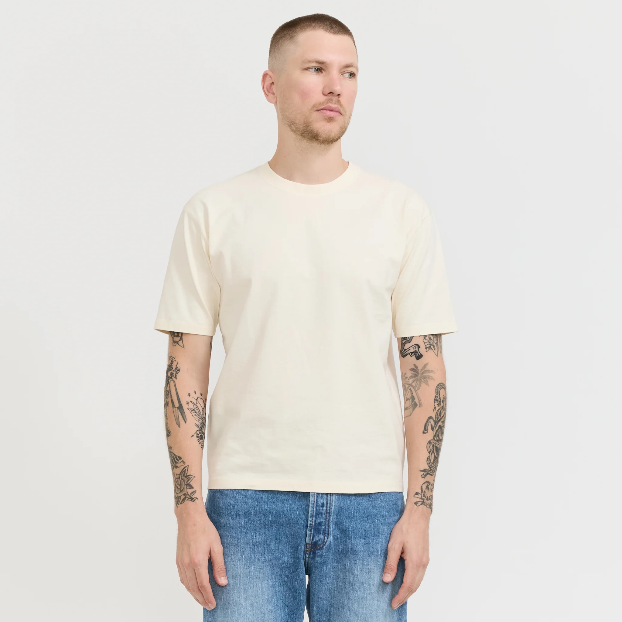 Short Sleeve Hiking T-Shirt Antique White