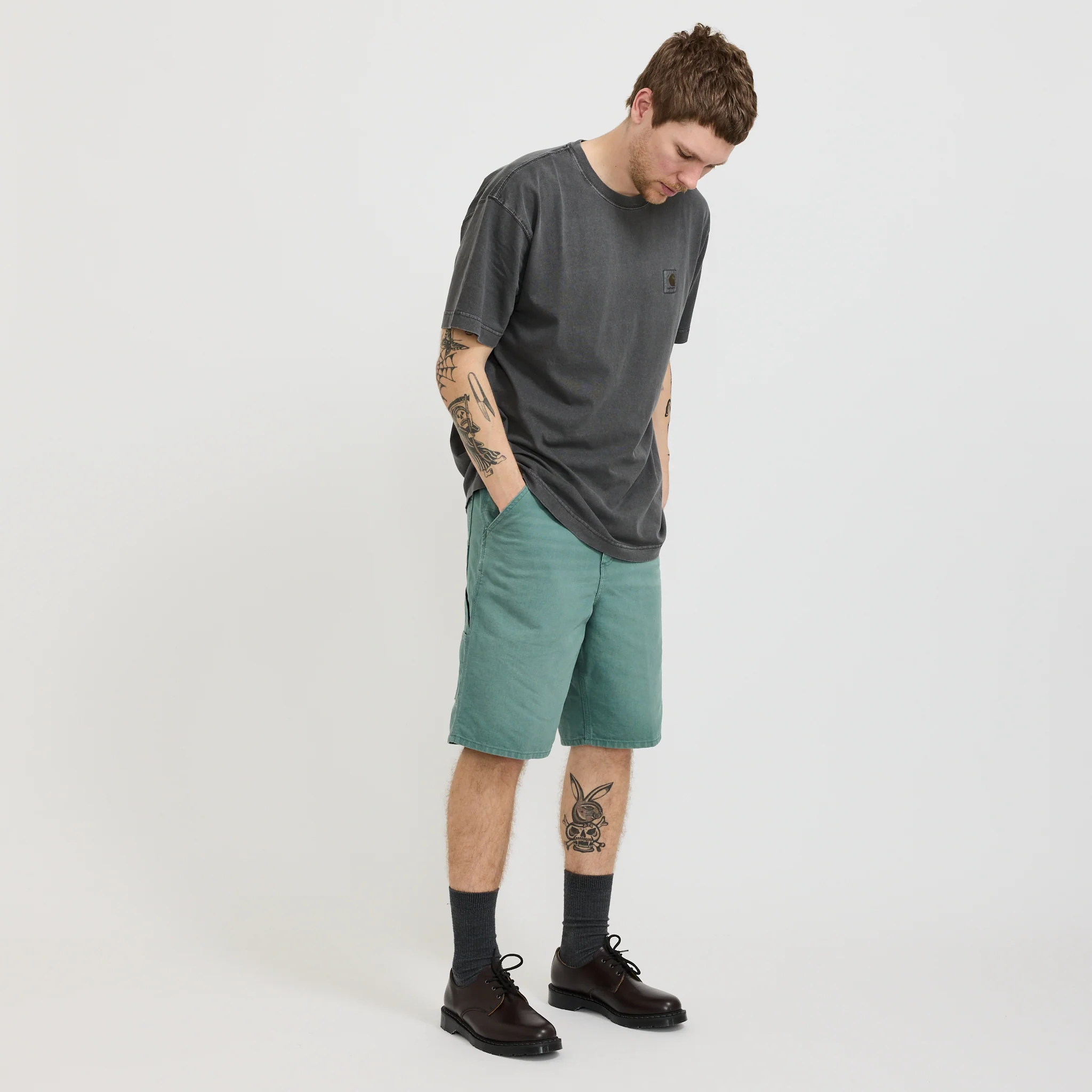 Single Knee Short Silver Pine - Image 2