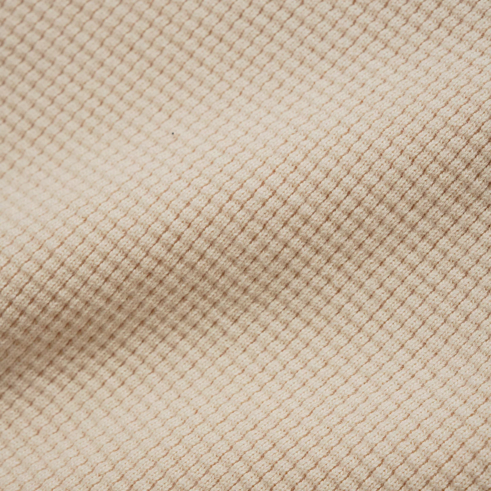 Sketch Waffle Crewneck Cream/Red - Image 4