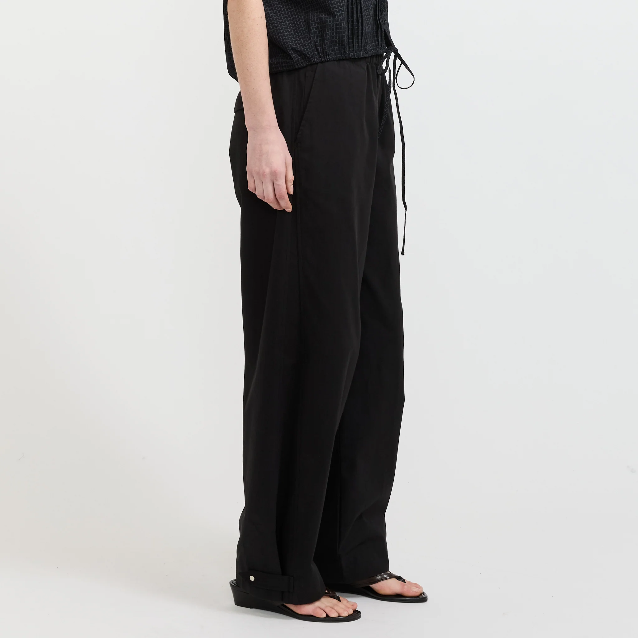 Snap Tab Pant Black - Image 3