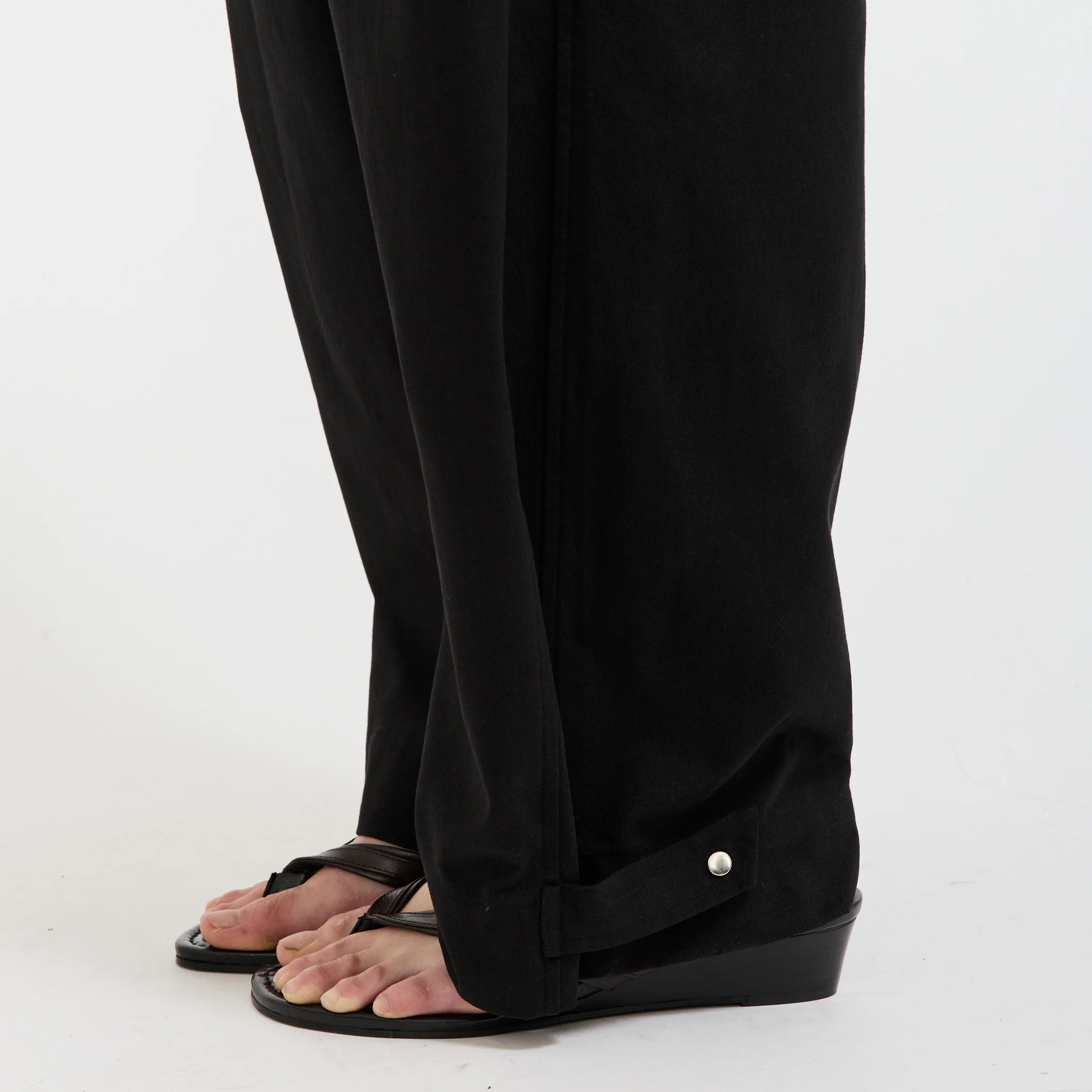 Snap Tab Pant Black - Image 5