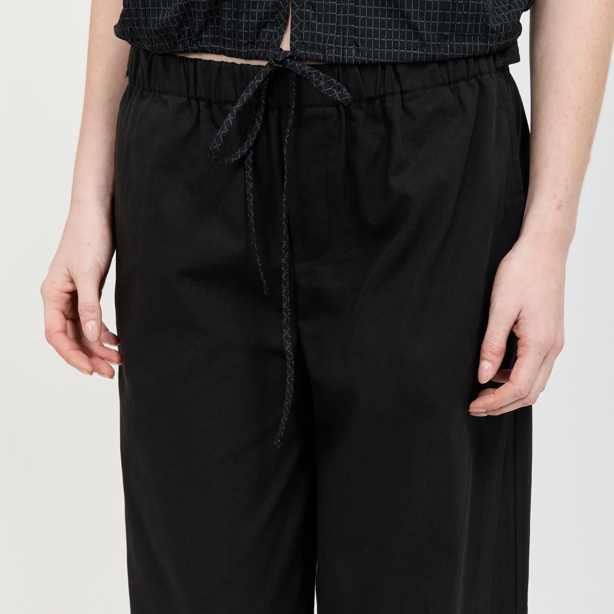 Snap Tab Pant Black - Image 6