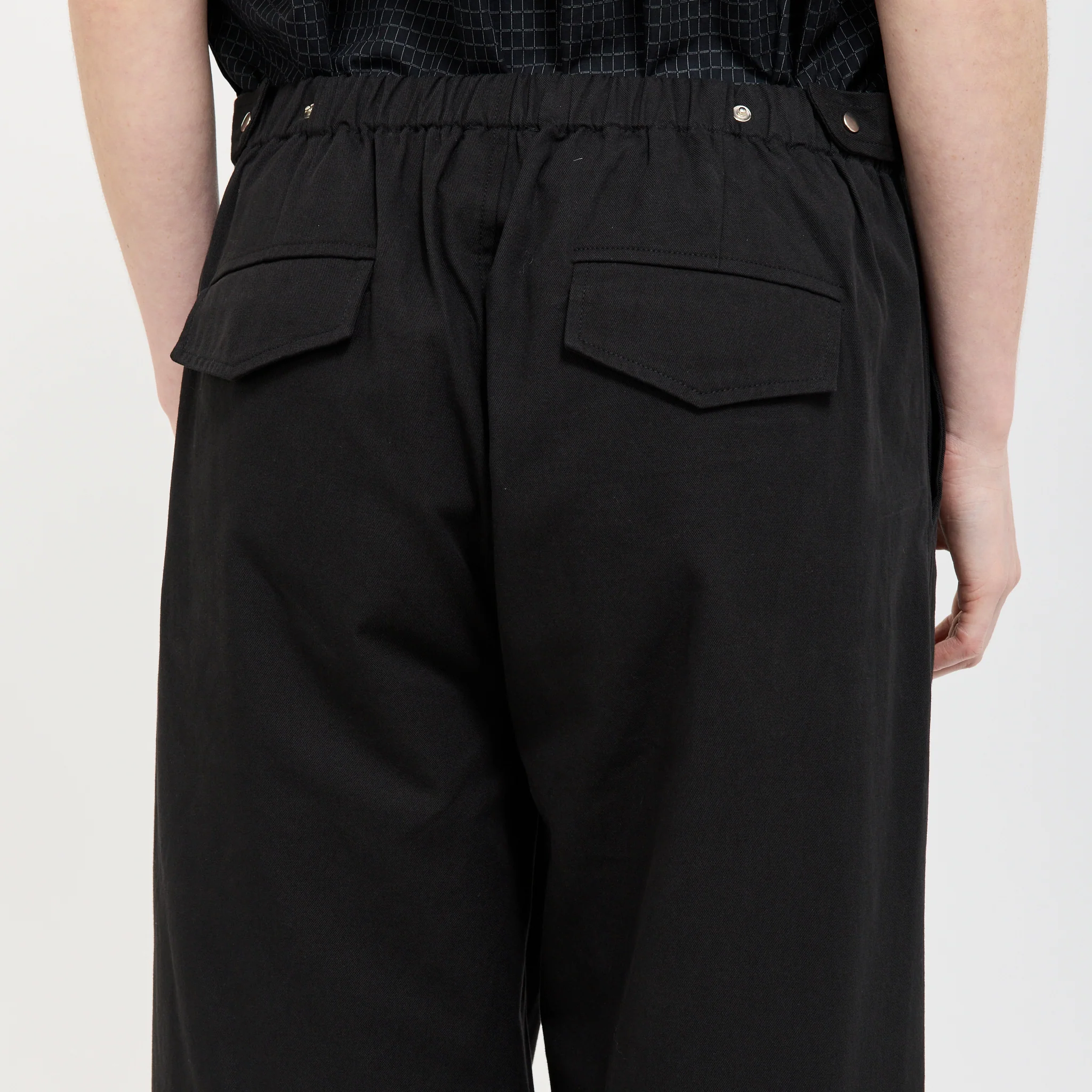 Snap Tab Pant Black - Image 7