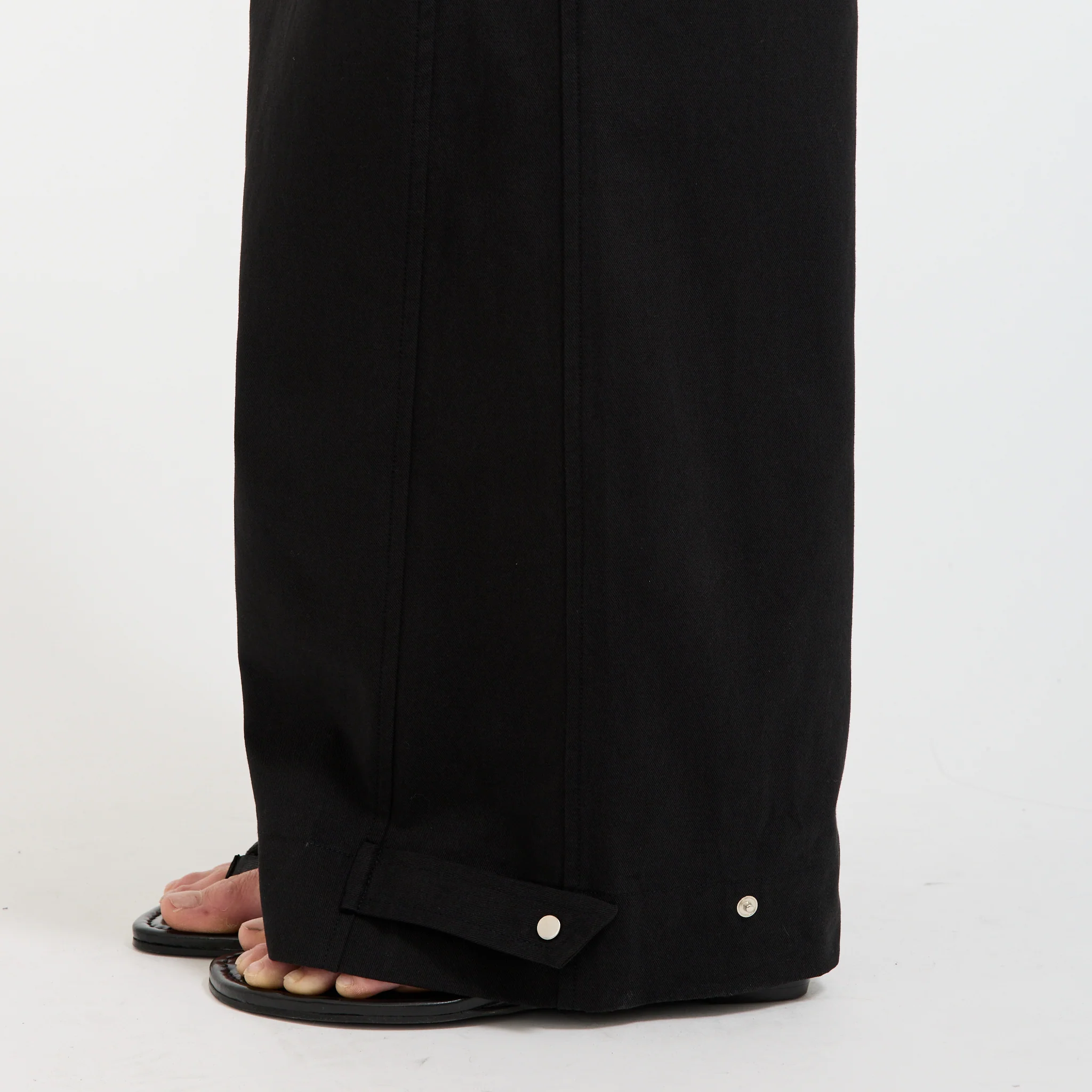 Snap Tab Pant Black - Image 9